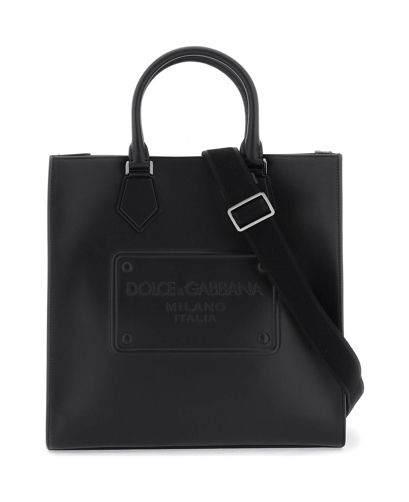Dolce & Gabbana Black Leather Bag - Black