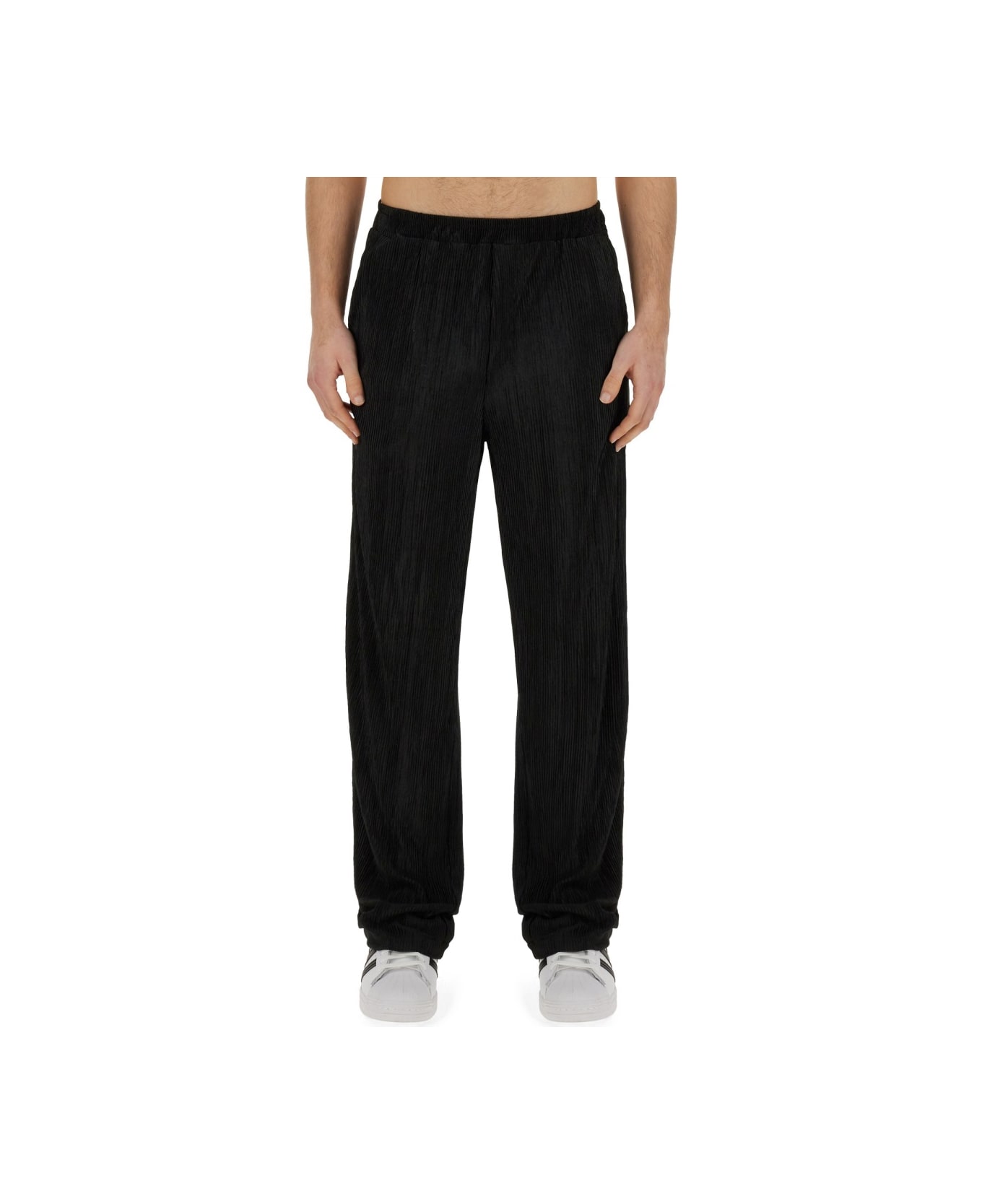 Family First Milano Pleated Pants - BLACK