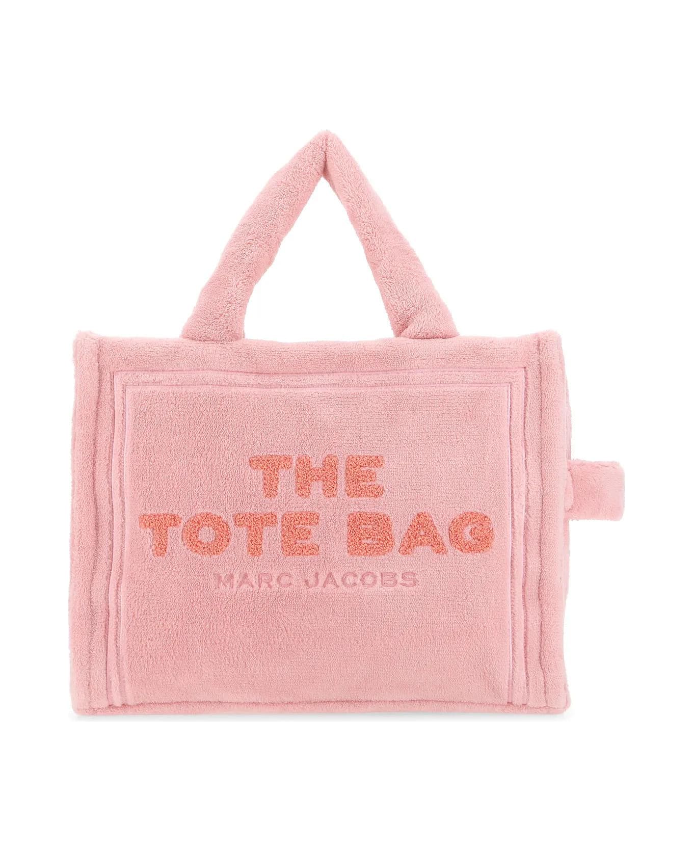 Marc Jacobs Pink Terry Fabric Medium The Tote Bag Handbag - PINK