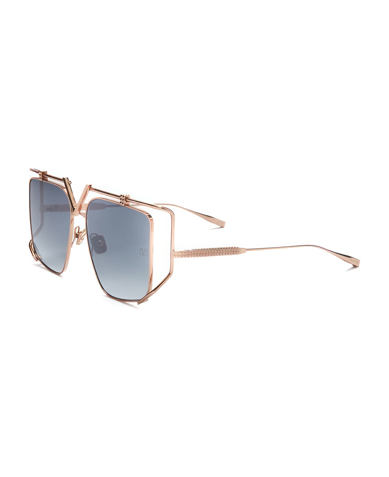 Valentino Eyewear V-light - Rose Gold Sunglasses - rose gold サングラス