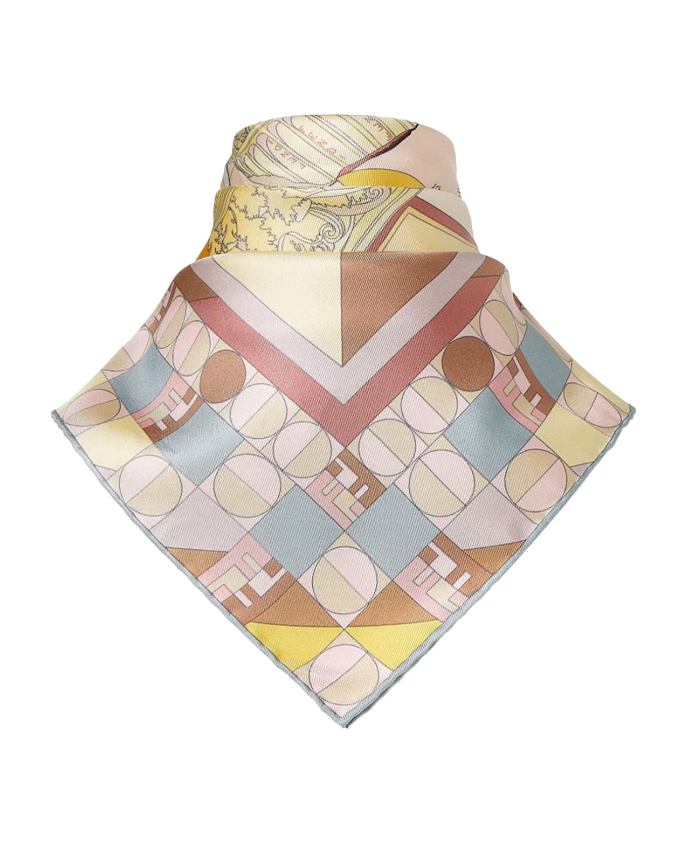 Fendi Moonlight Echoes Foulard - Pink