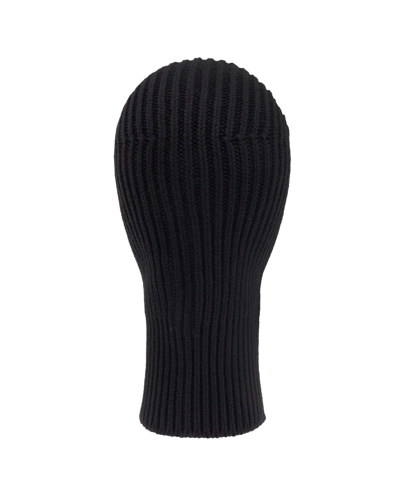 Rick Owens Ribbed Pull-on Balaclava - Black