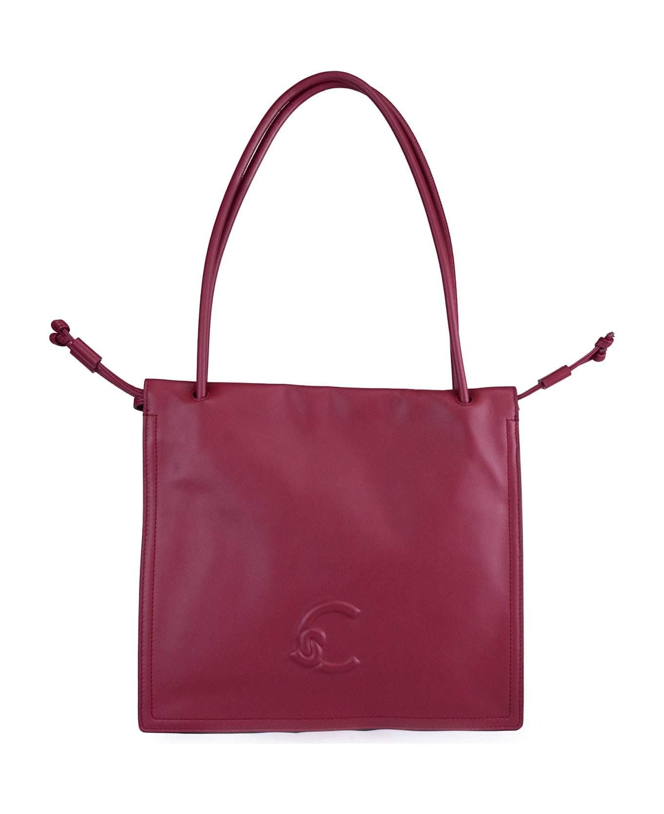 Coccinelle Dulse Medium Leather Bag - Red