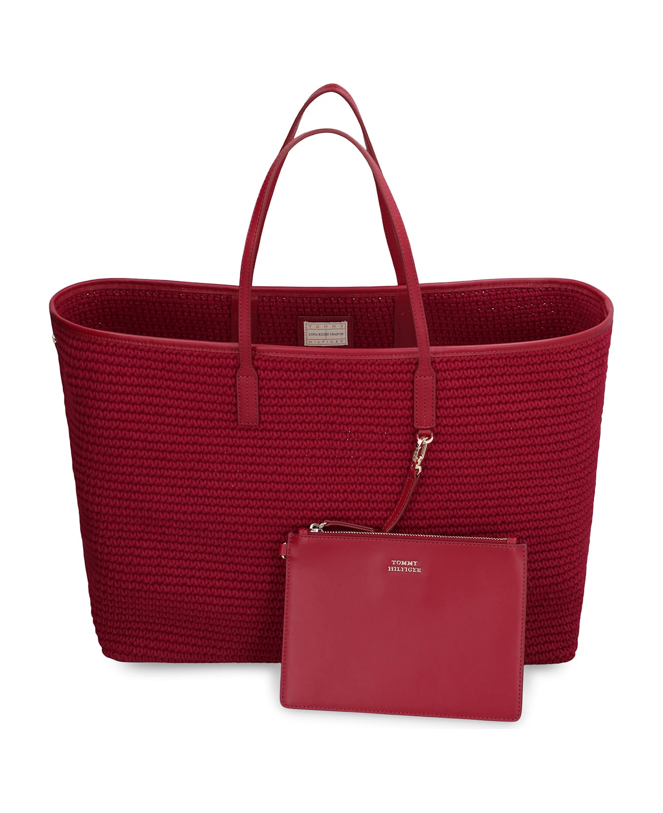 Tommy Hilfiger Sofia Richie Grainge X Tommy Hilfiger - Large Tote - red