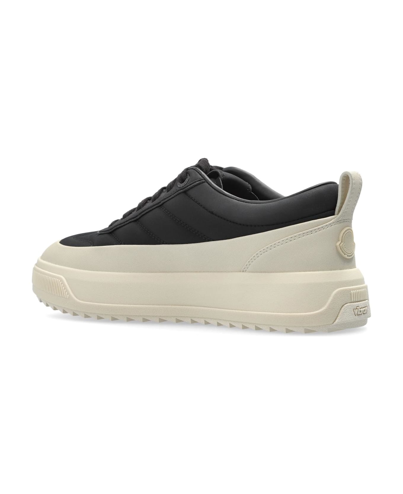 Moncler Sports Shoes With Logo - Black
