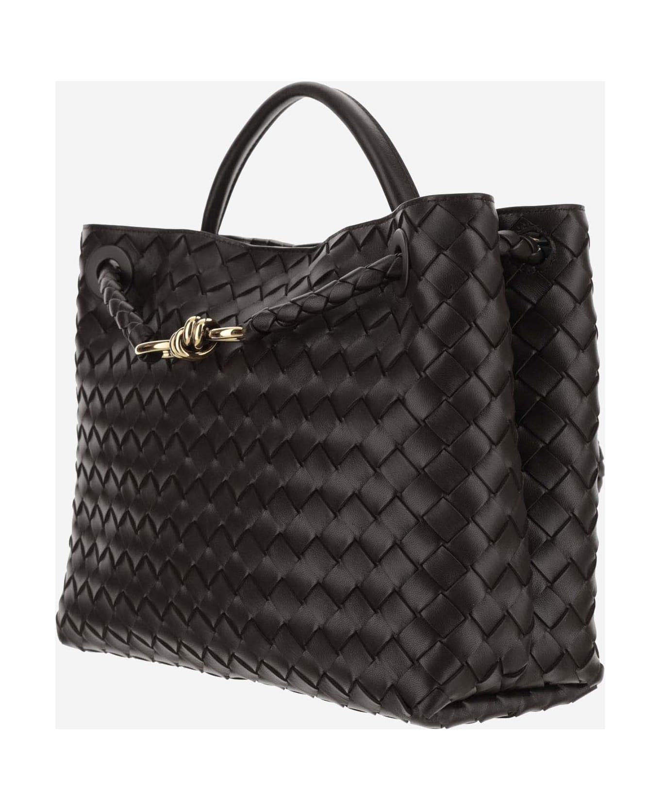Bottega Veneta Andiamo Medium Bag - Brown