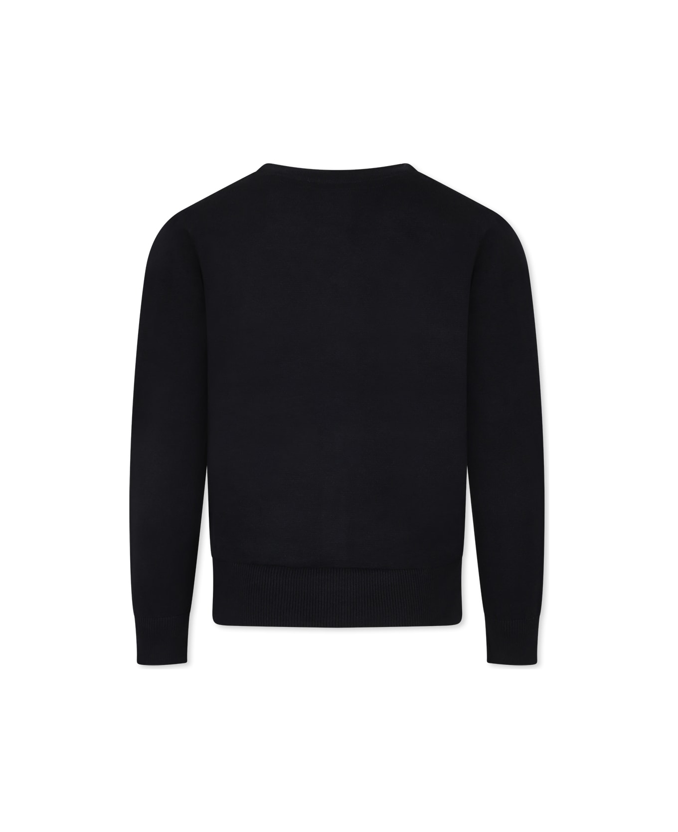 Richmond Black Cardigan For Boy - Black