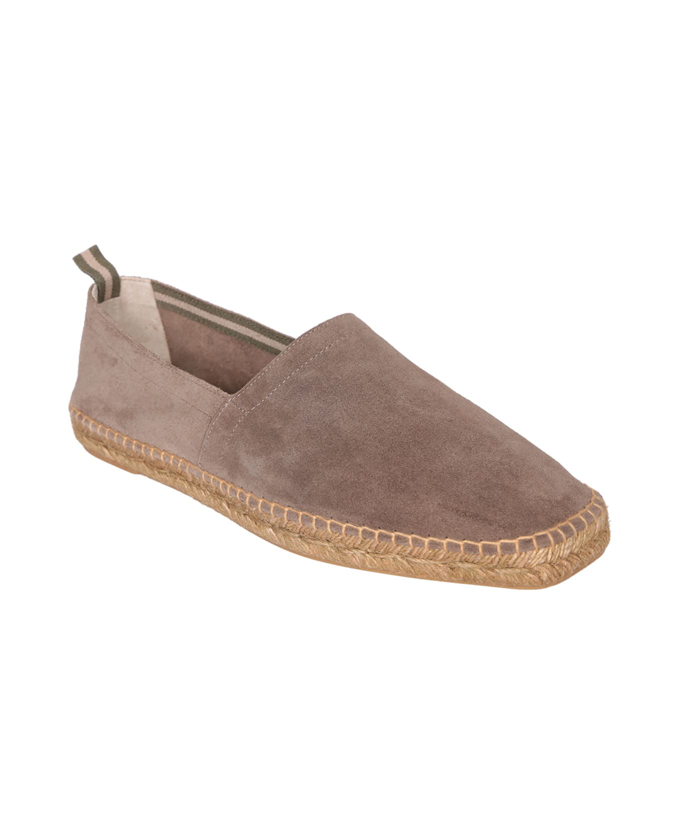 Castañer Pablo Suede Taupe Espadrilles - Beige