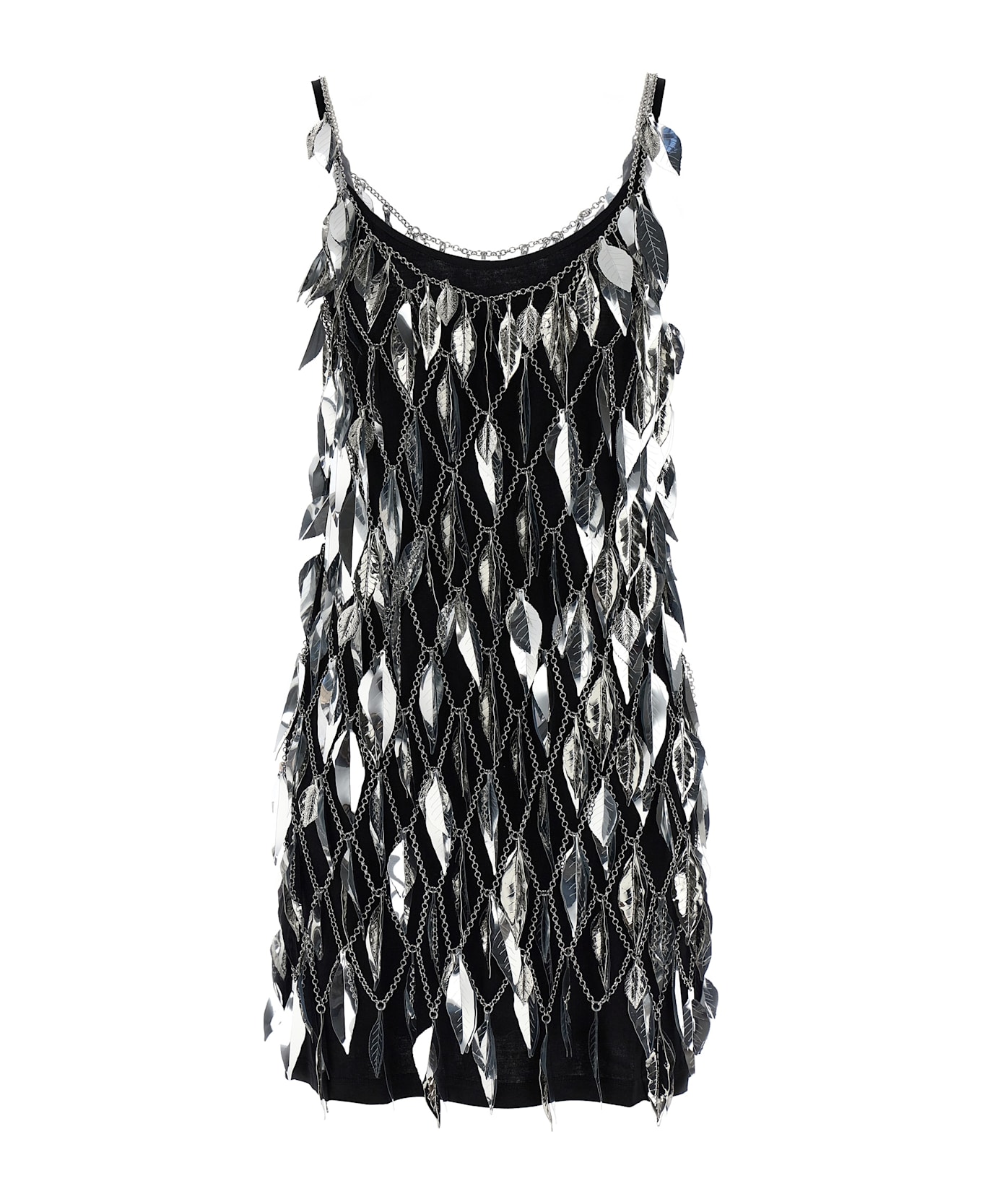 Paco Rabanne 'robe' Dress - Silver