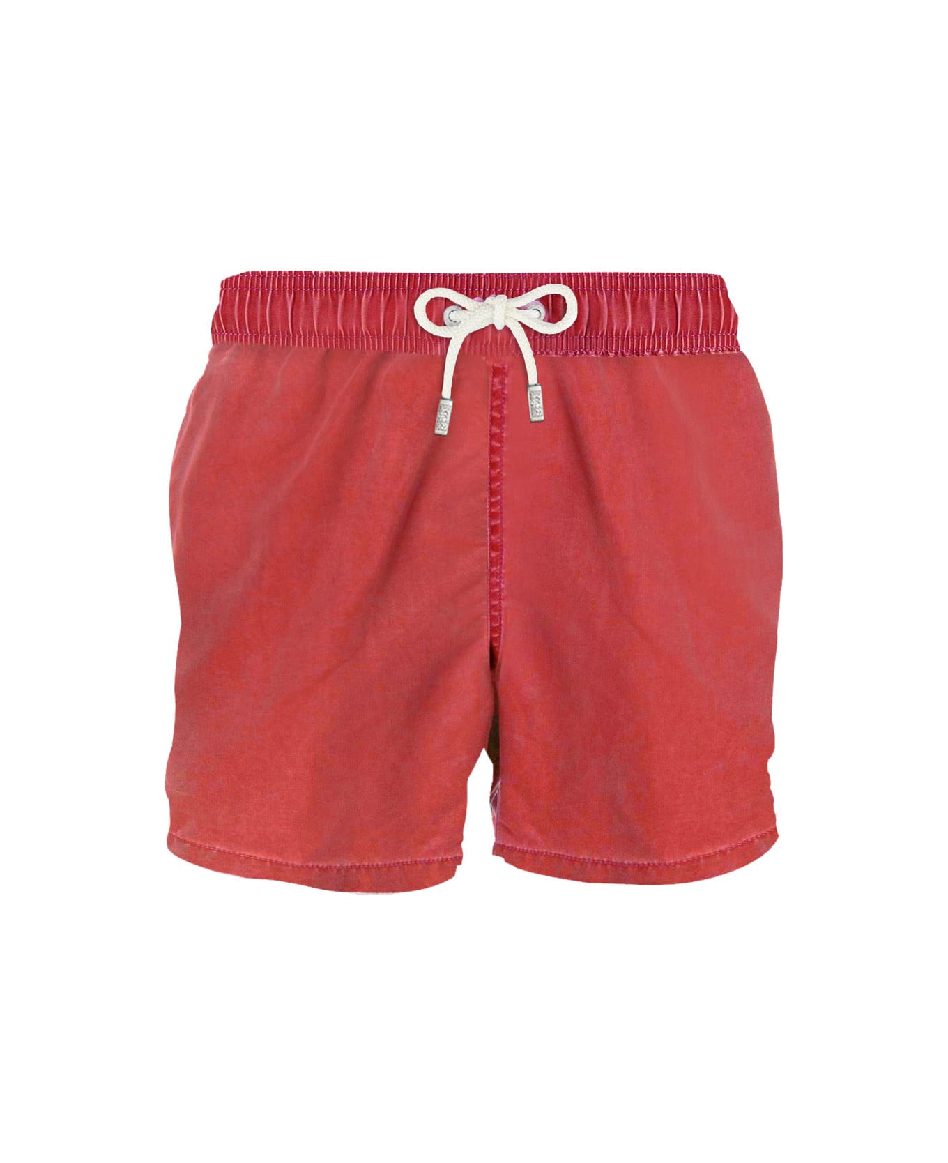 MC2 Saint Barth Red Delavè Man
s Swim Shorts - RED