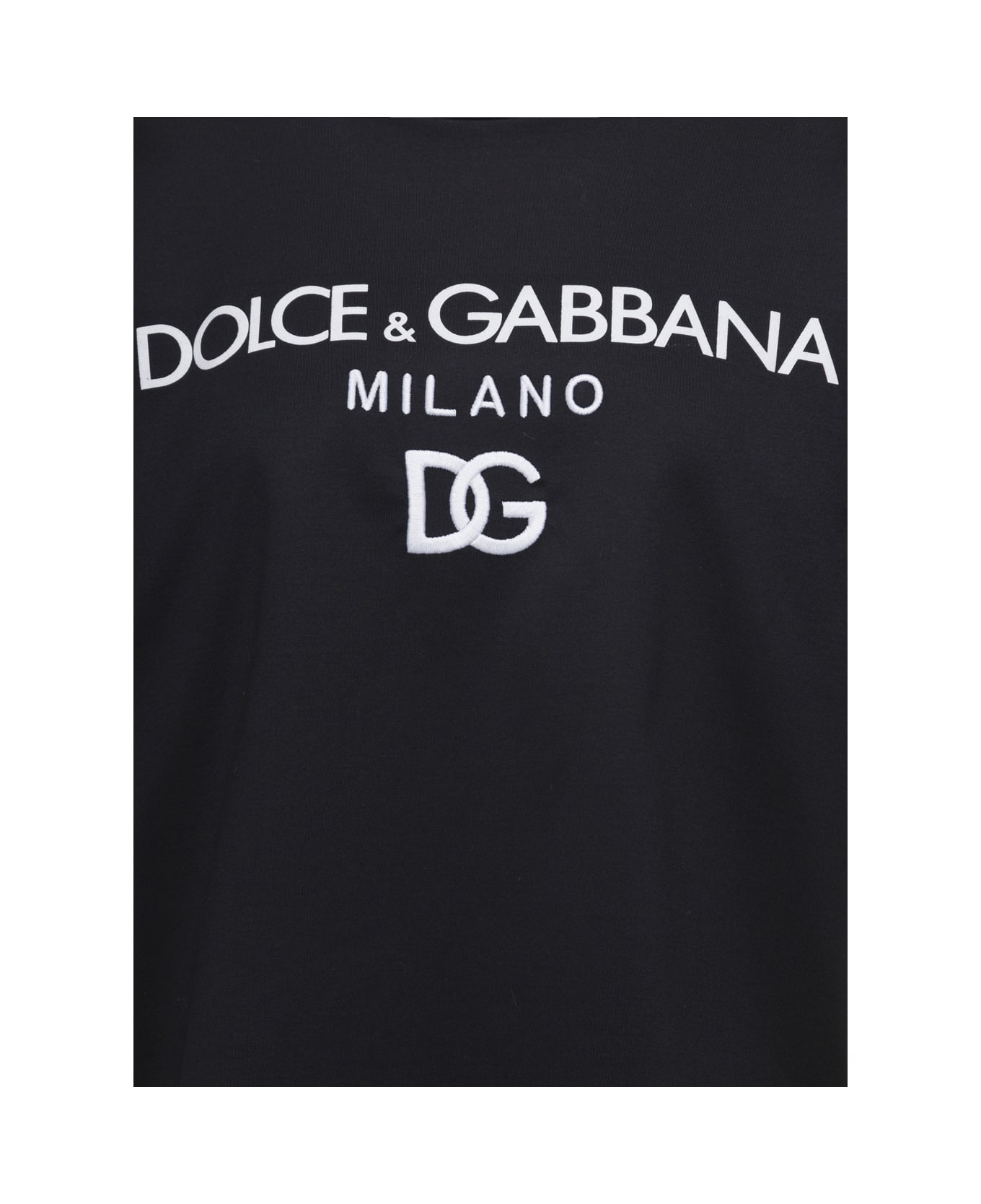 Dolce & Gabbana T-shirt M/corta Giro - Black