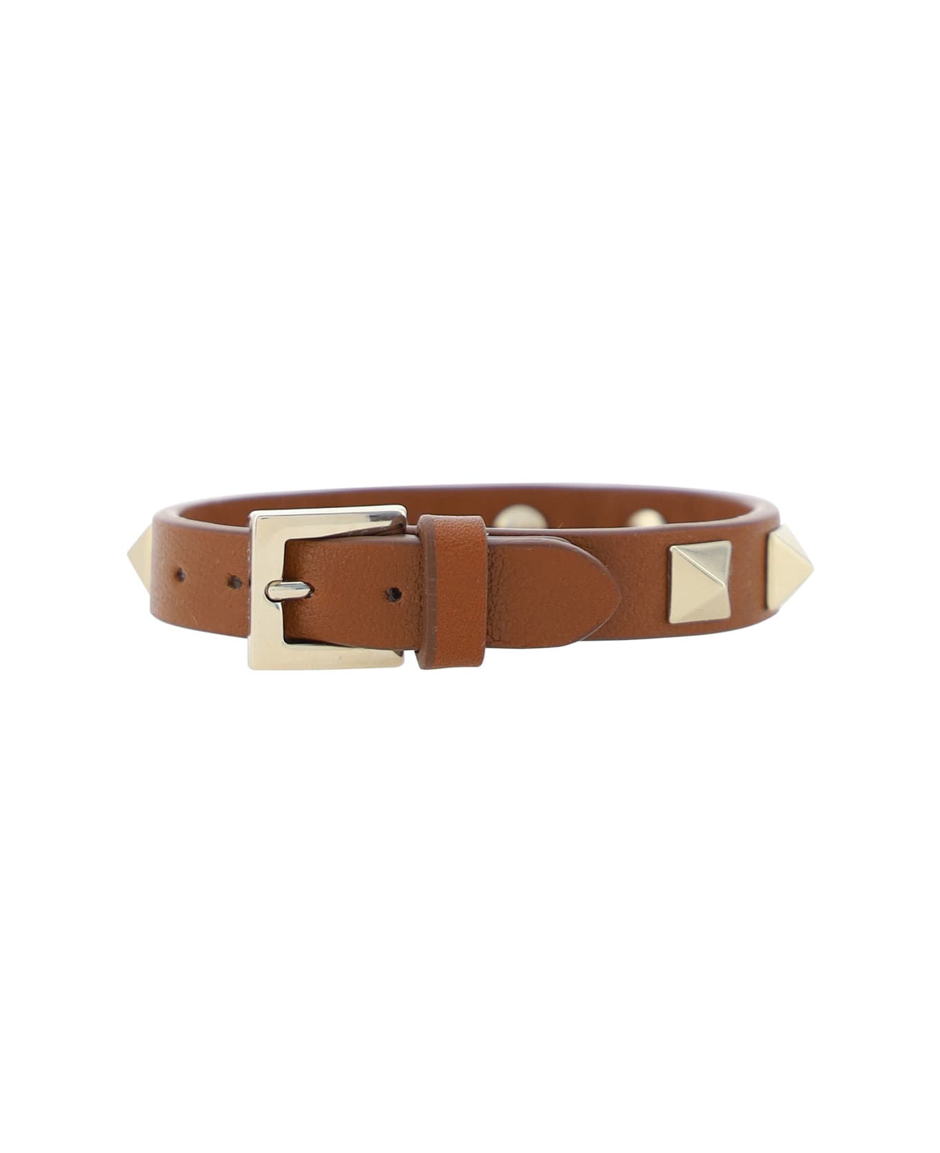 Valentino Garavani Rockstud Bracelet - Tobacco