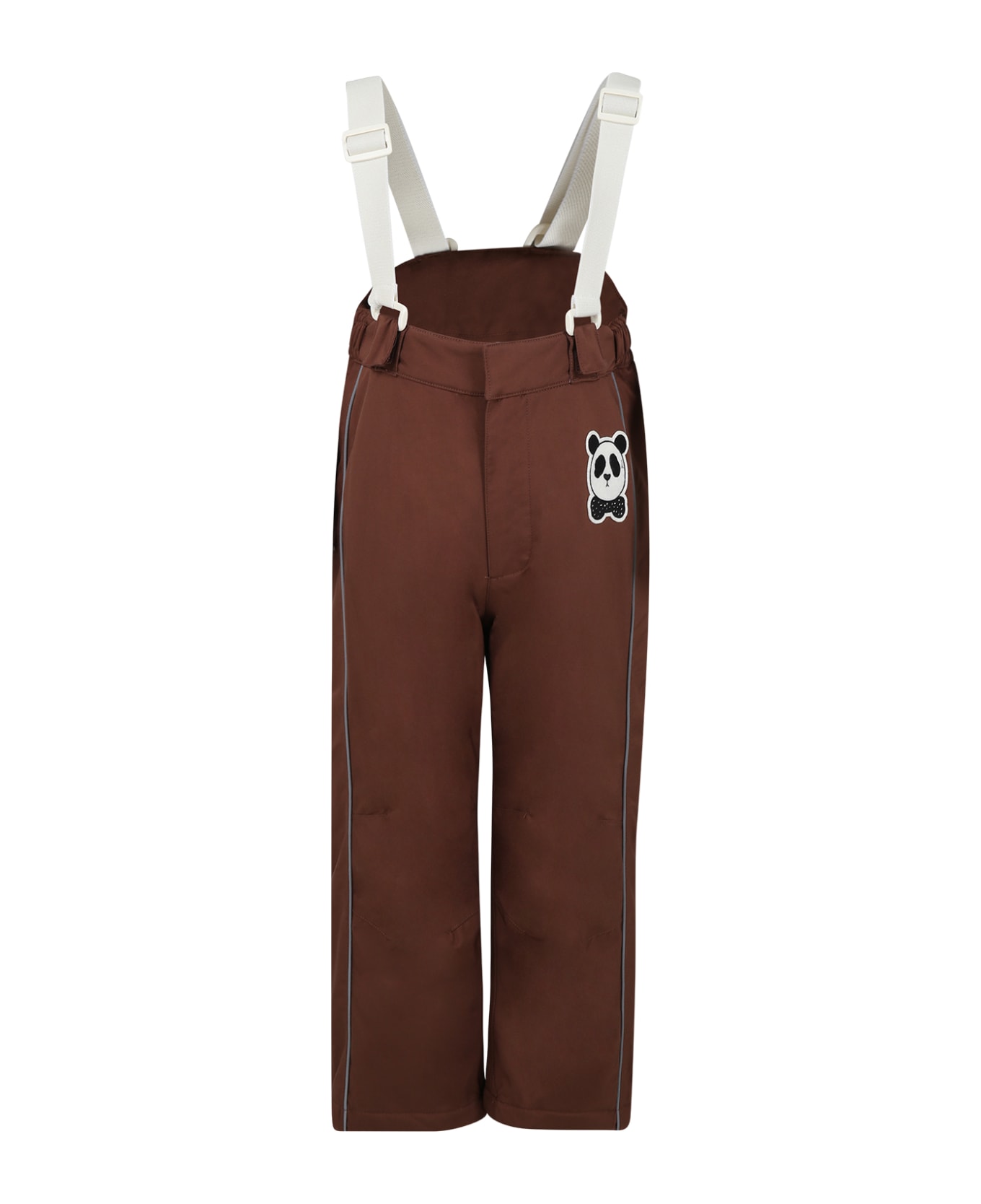 Mini Rodini Brown Ski Pants For Kids - Brown