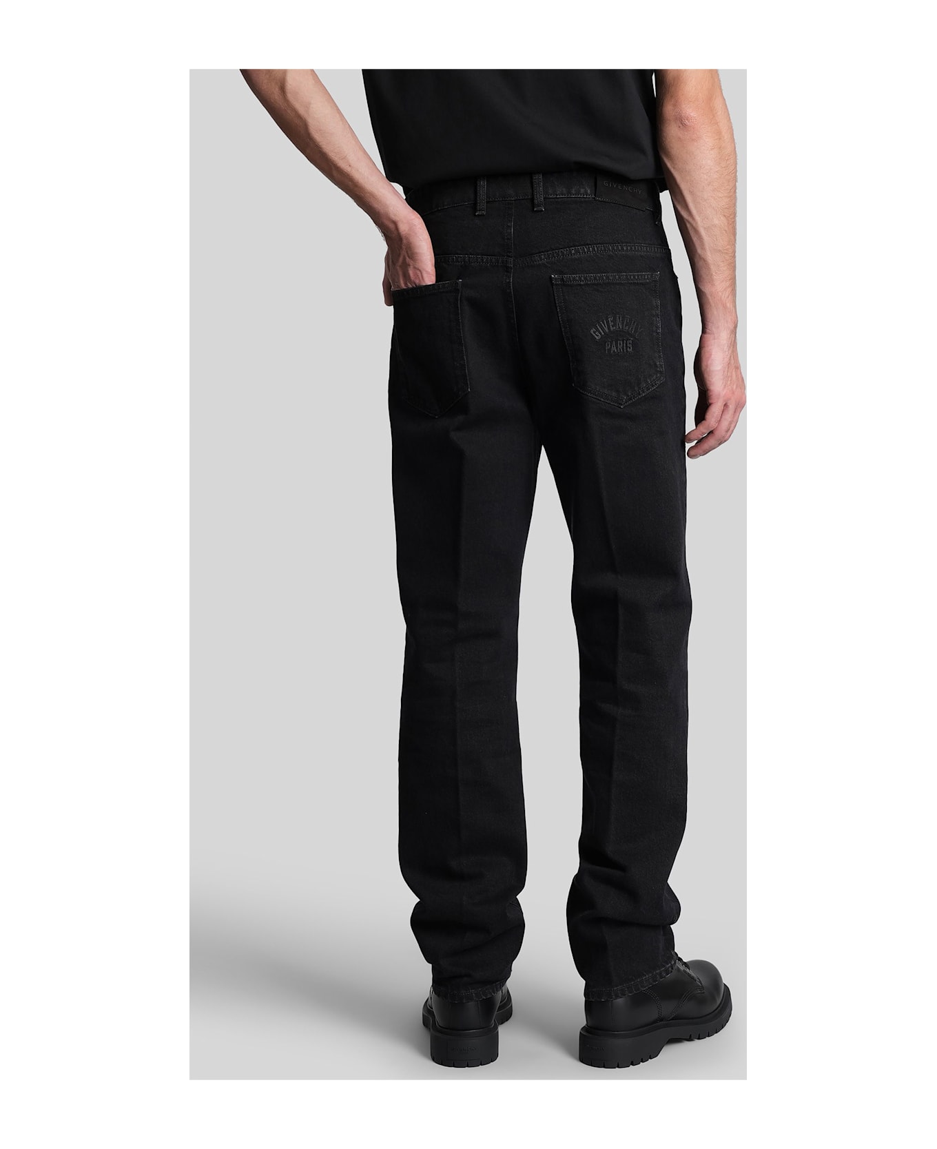 Givenchy Jeans In Black Cotton - black