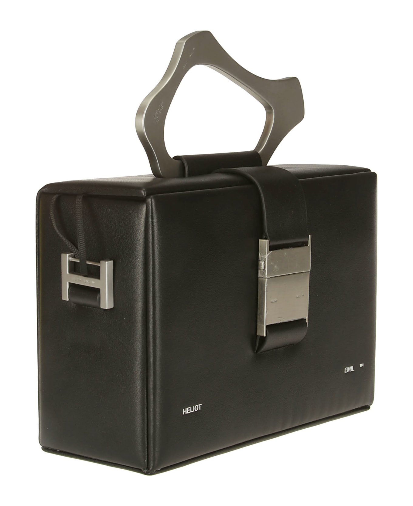Heliot Emil Solely Box Bag - BLACK トートバッグ
