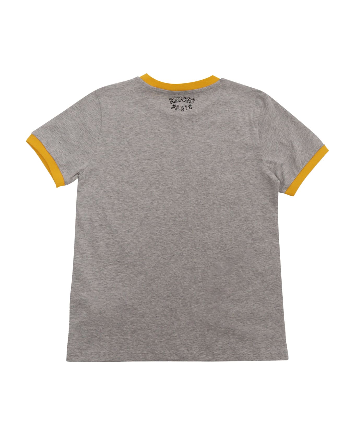 Kenzo Kids Gray T-shirt With Pattern - GREY Tシャツ＆ポロシャツ