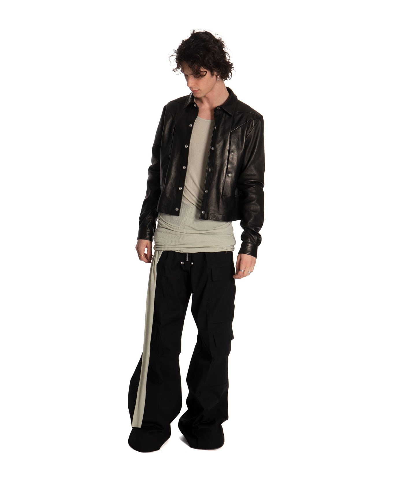 Rick Owens Alice Strobe Jacket レザージャケット 通販 | italist