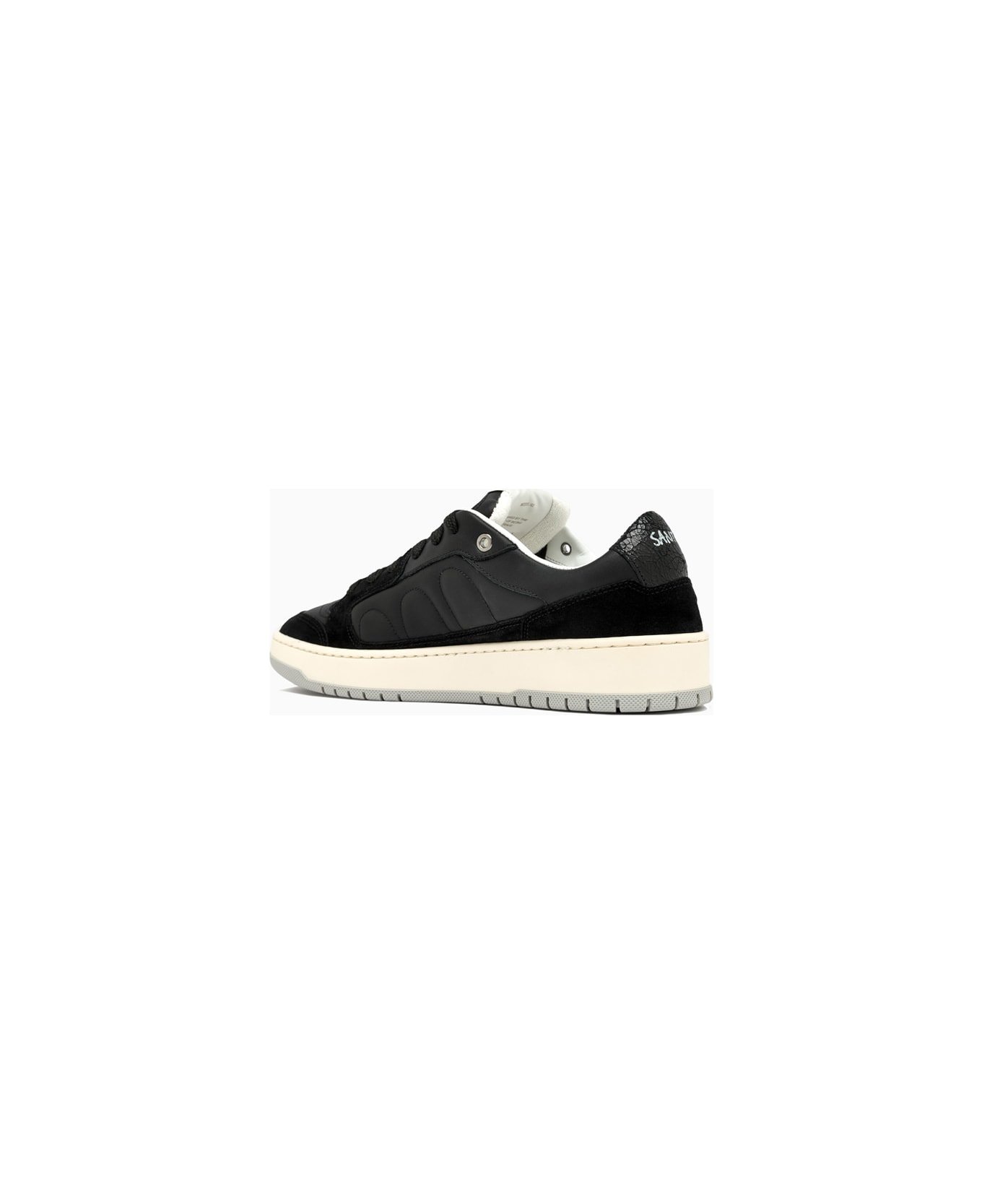 Paura Santha Model 2 Sneakers Leather Black - Black
