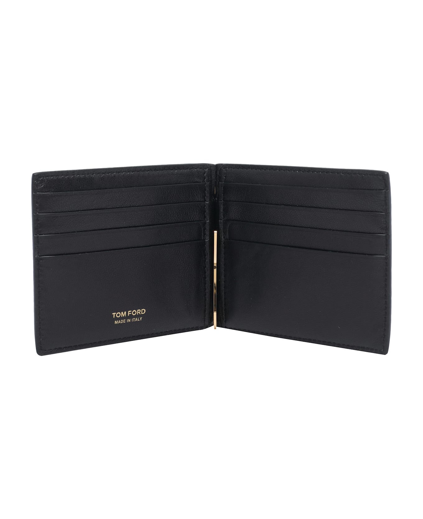 Tom Ford Money Clip Wallet - Black