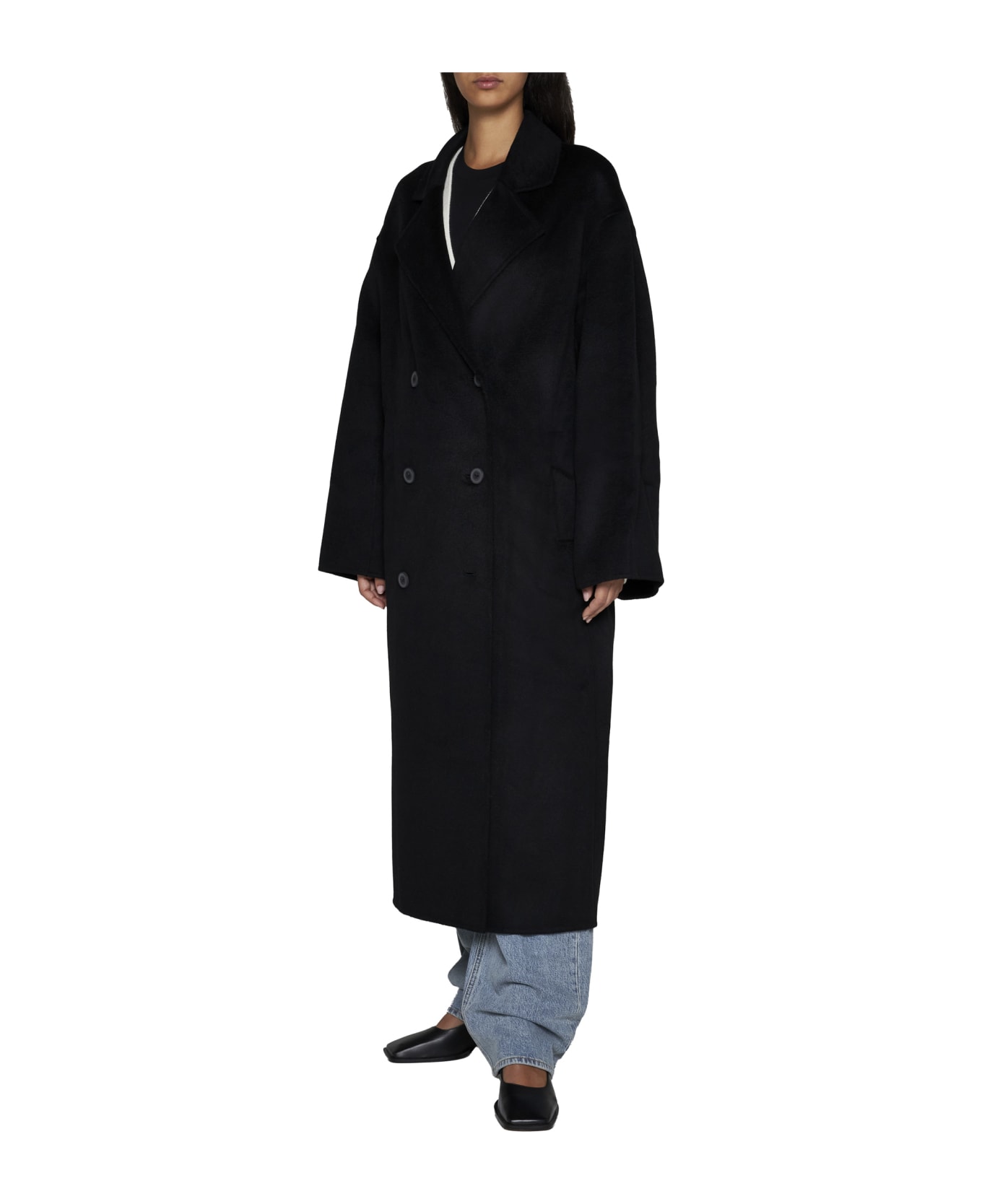 Loulou Studio Coat - Black