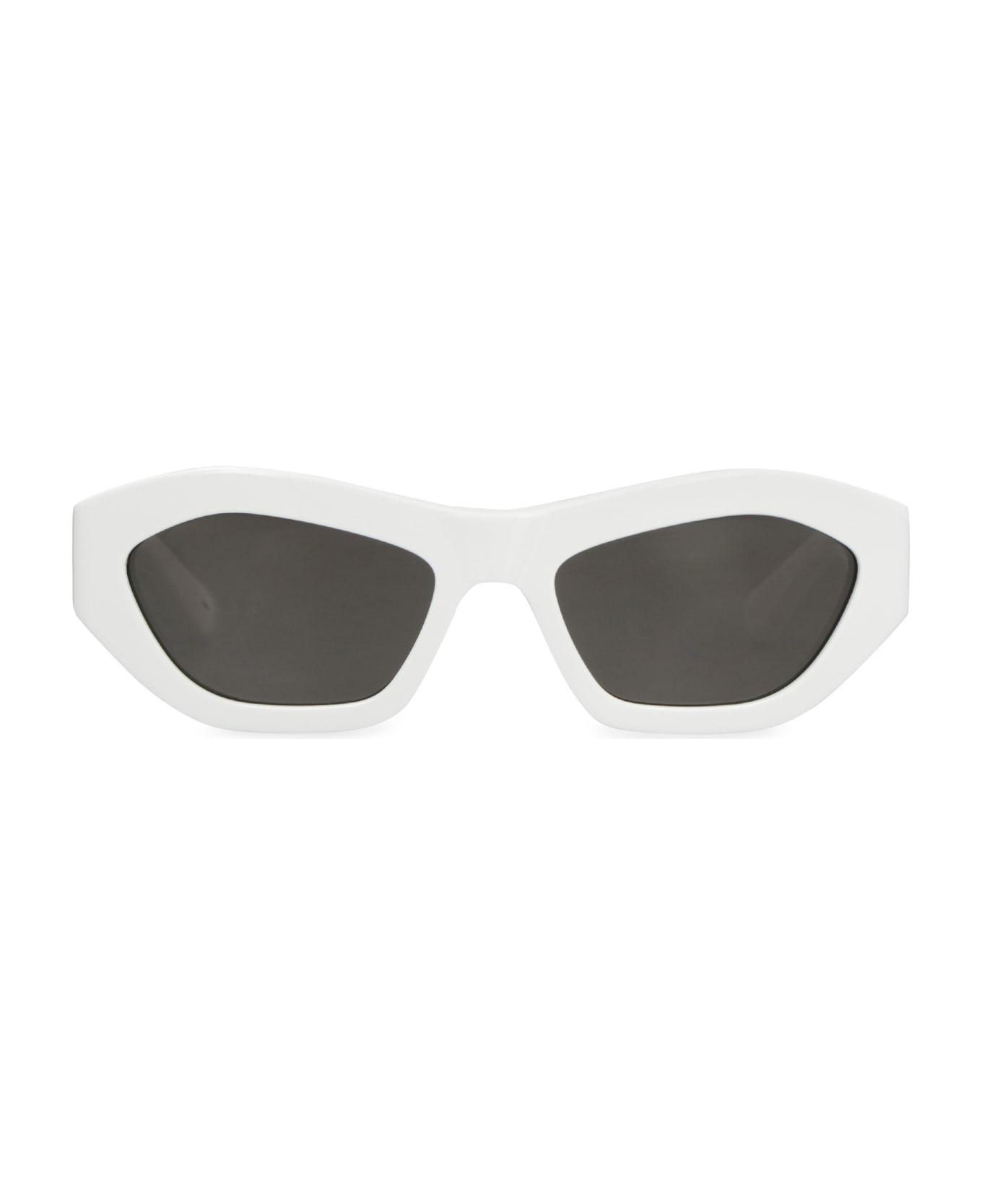 bottegaveneta ヴェネト Bottega Veneta® Women's Angle Hexagonal Sunglasses in Black