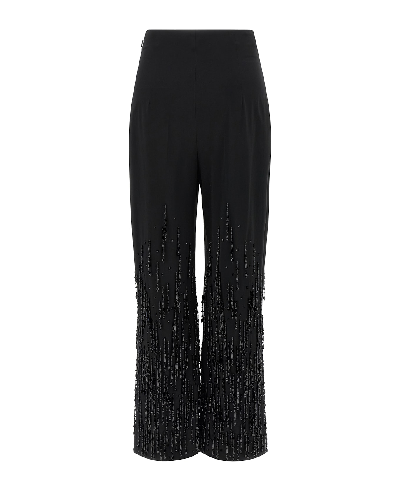 Alberta Ferretti Beaded Pants - Black  