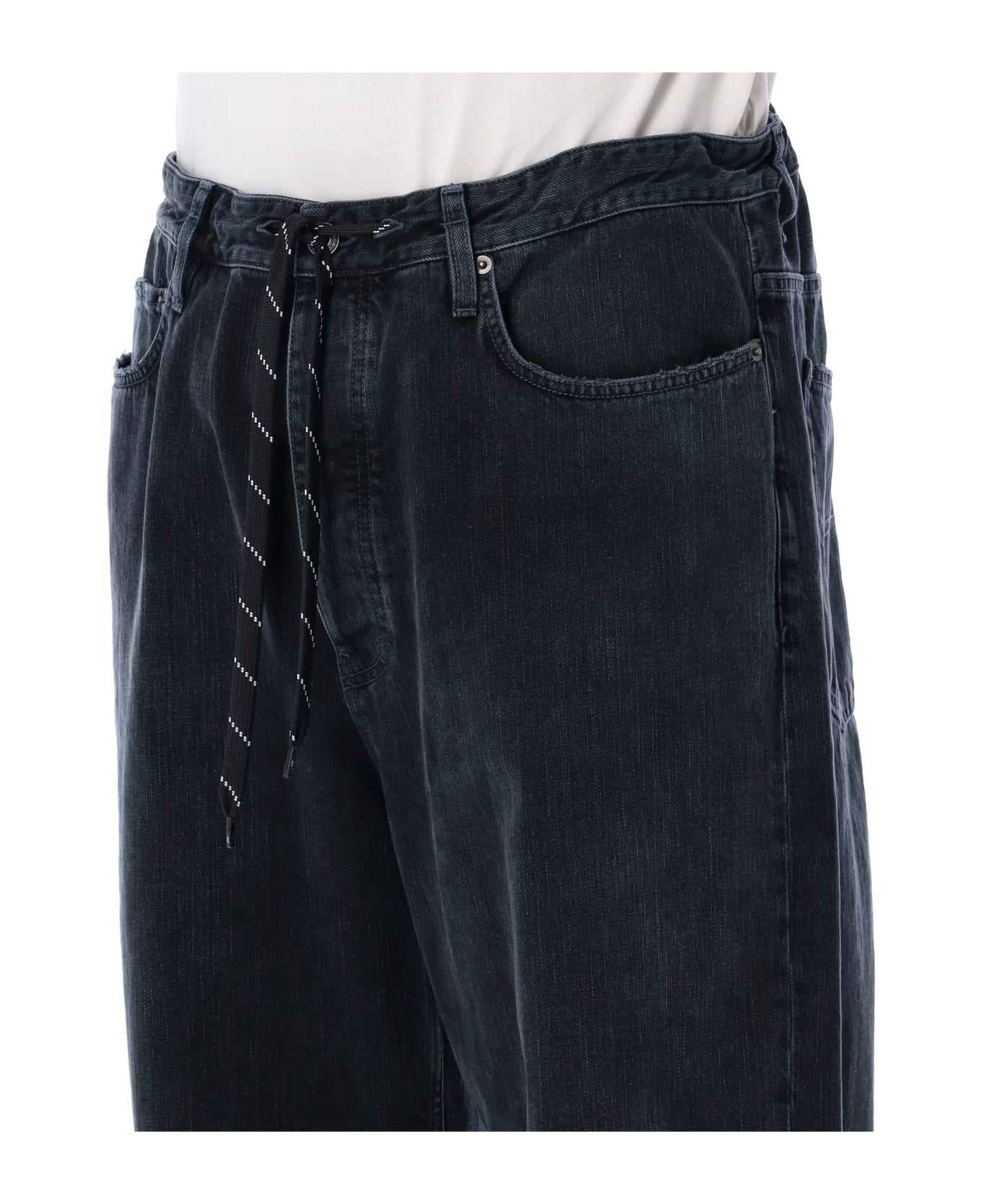 Balenciaga Wide-leg Jeans - Black
