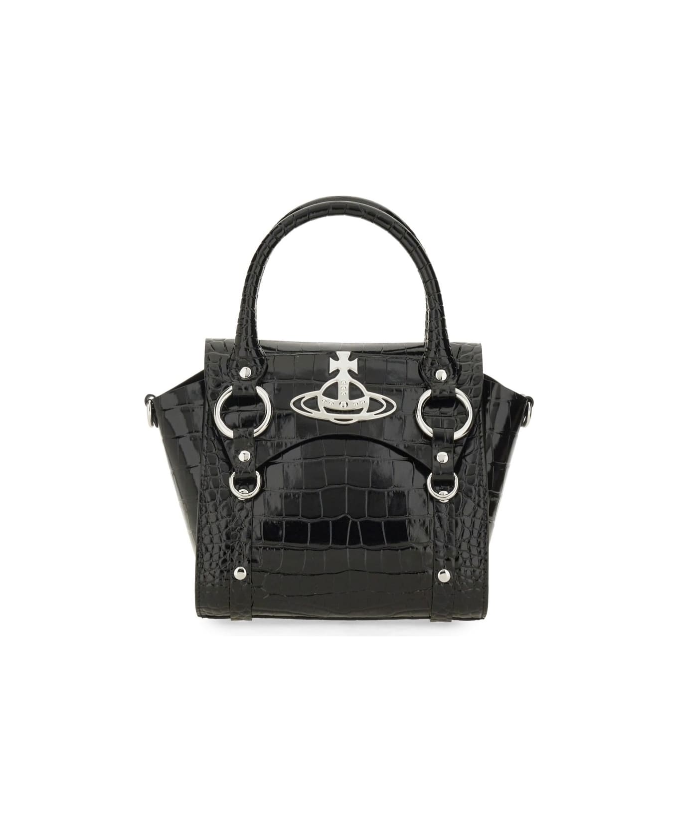 Vivienne Westwood Betty Small Handbag - Black