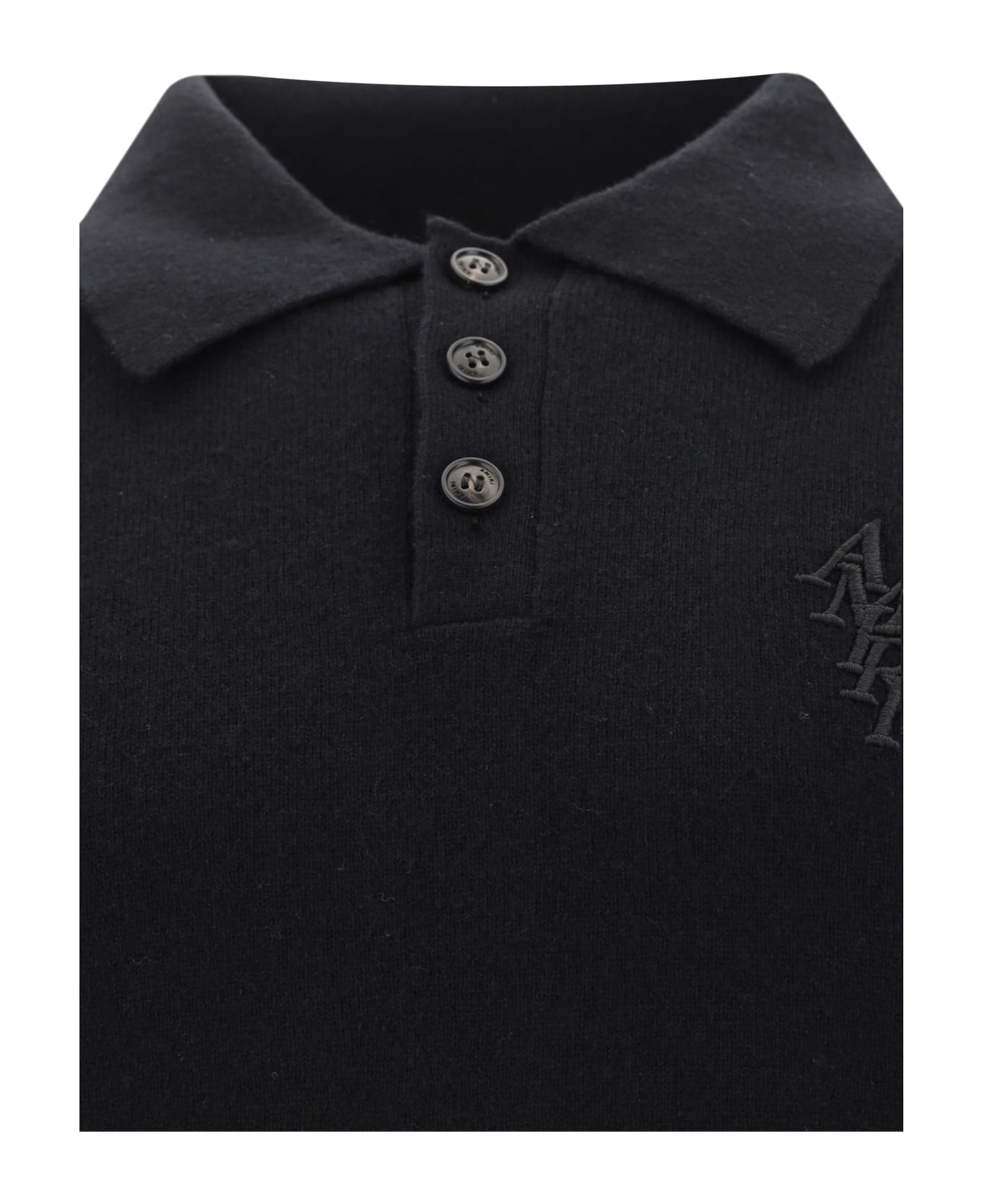AMIRI Polo Shirt - Black