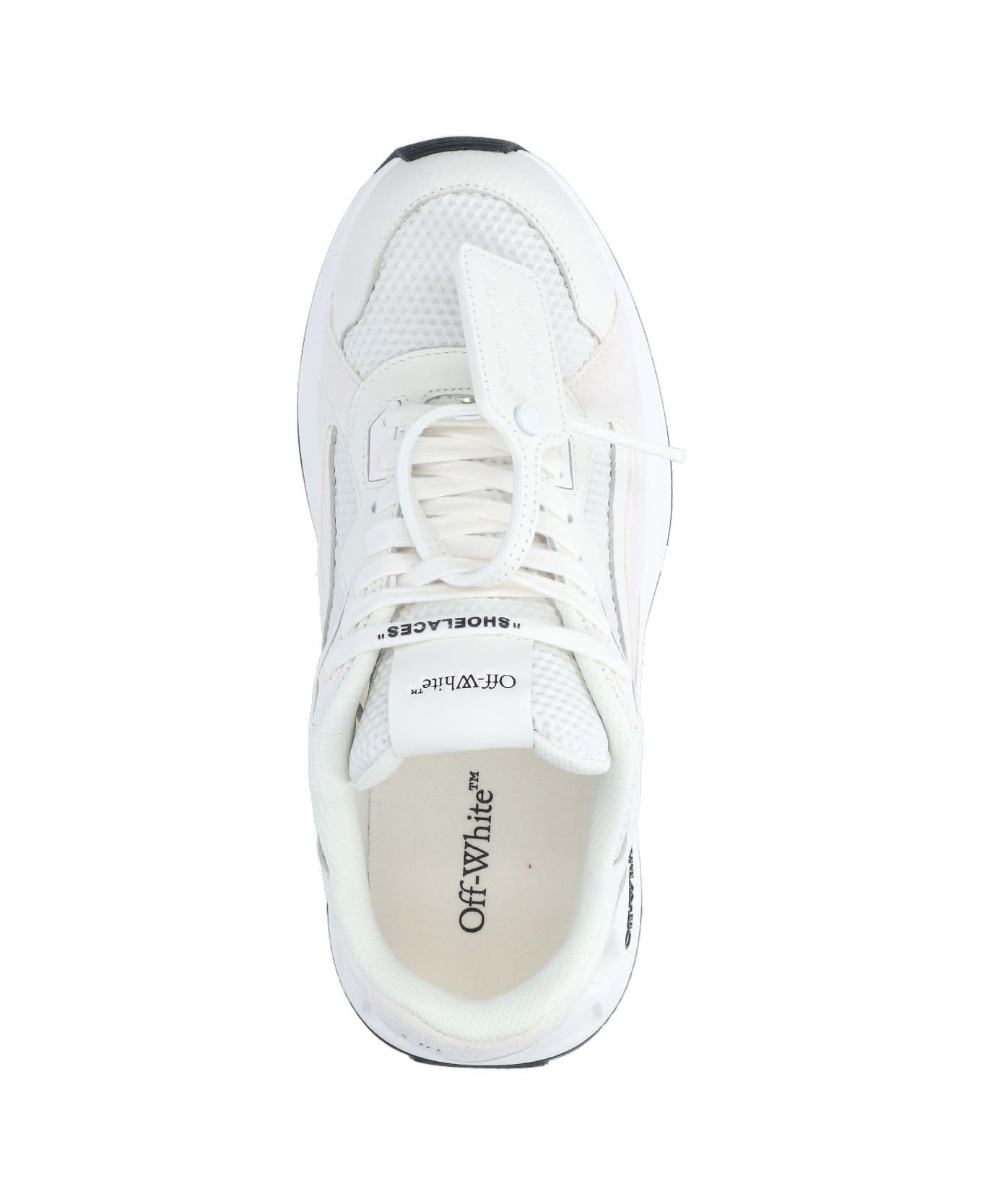 Off-White Kick Off Lace-up Sneakers - White White スニーカー