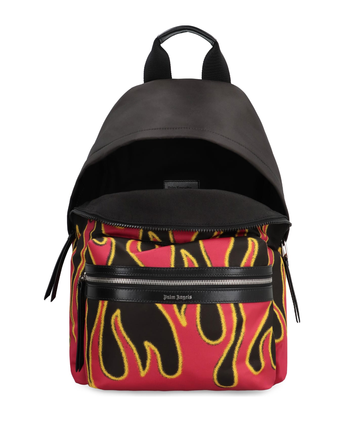 Palm Angels Printed Nylon Backpack - black バックパック