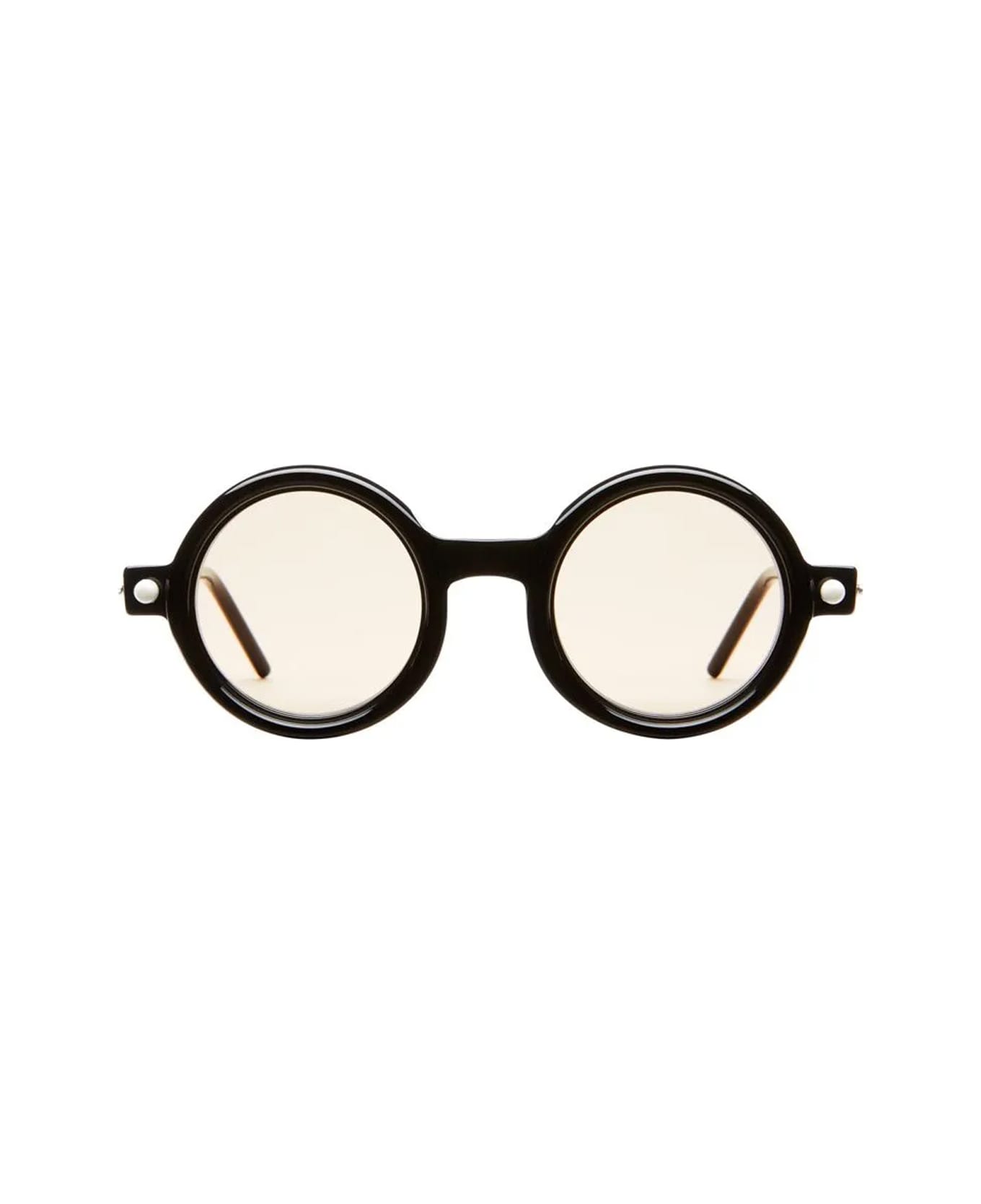 Kuboraum Maske P1 Bs Gy Black Shine Dark Grey Sunglasses - Nero
