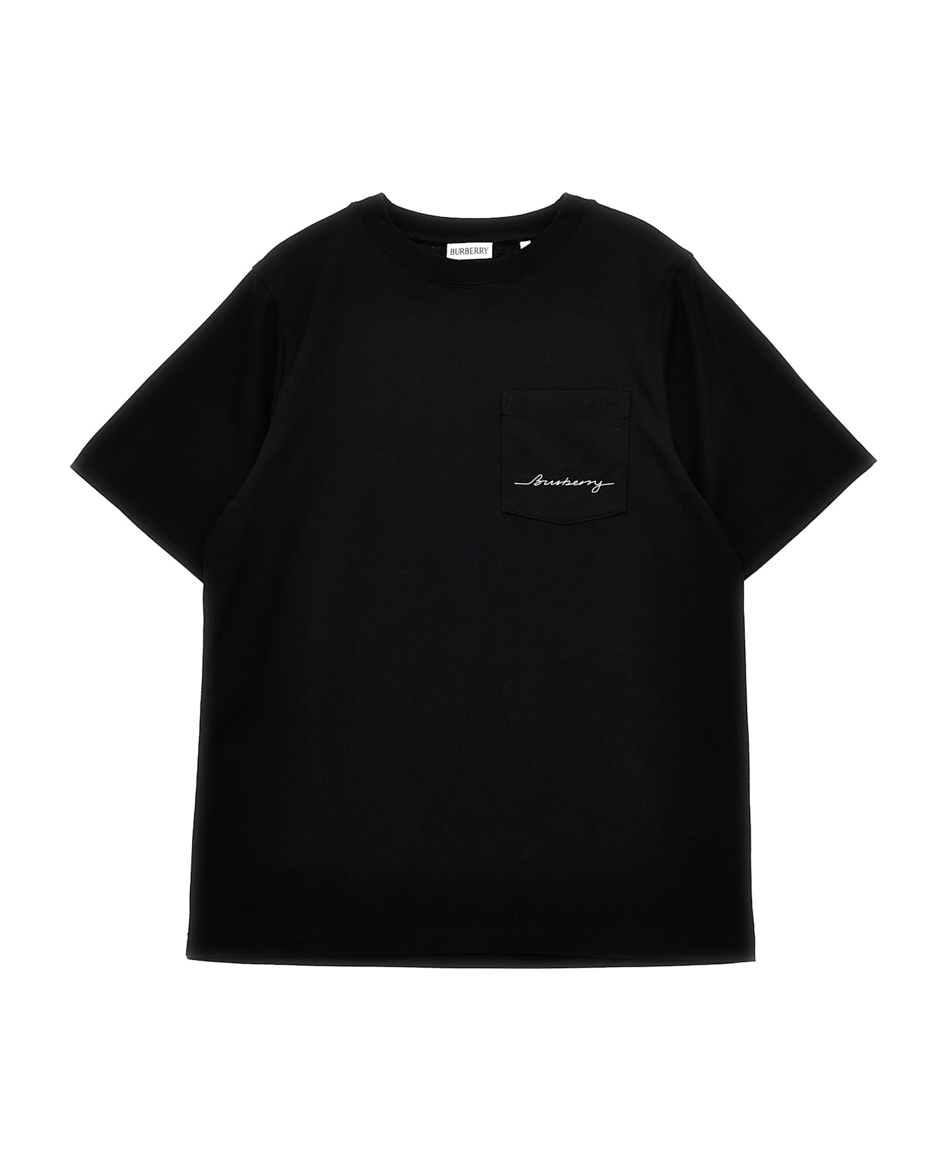 Burberry 'cedar Logo' T-shirt - Black  