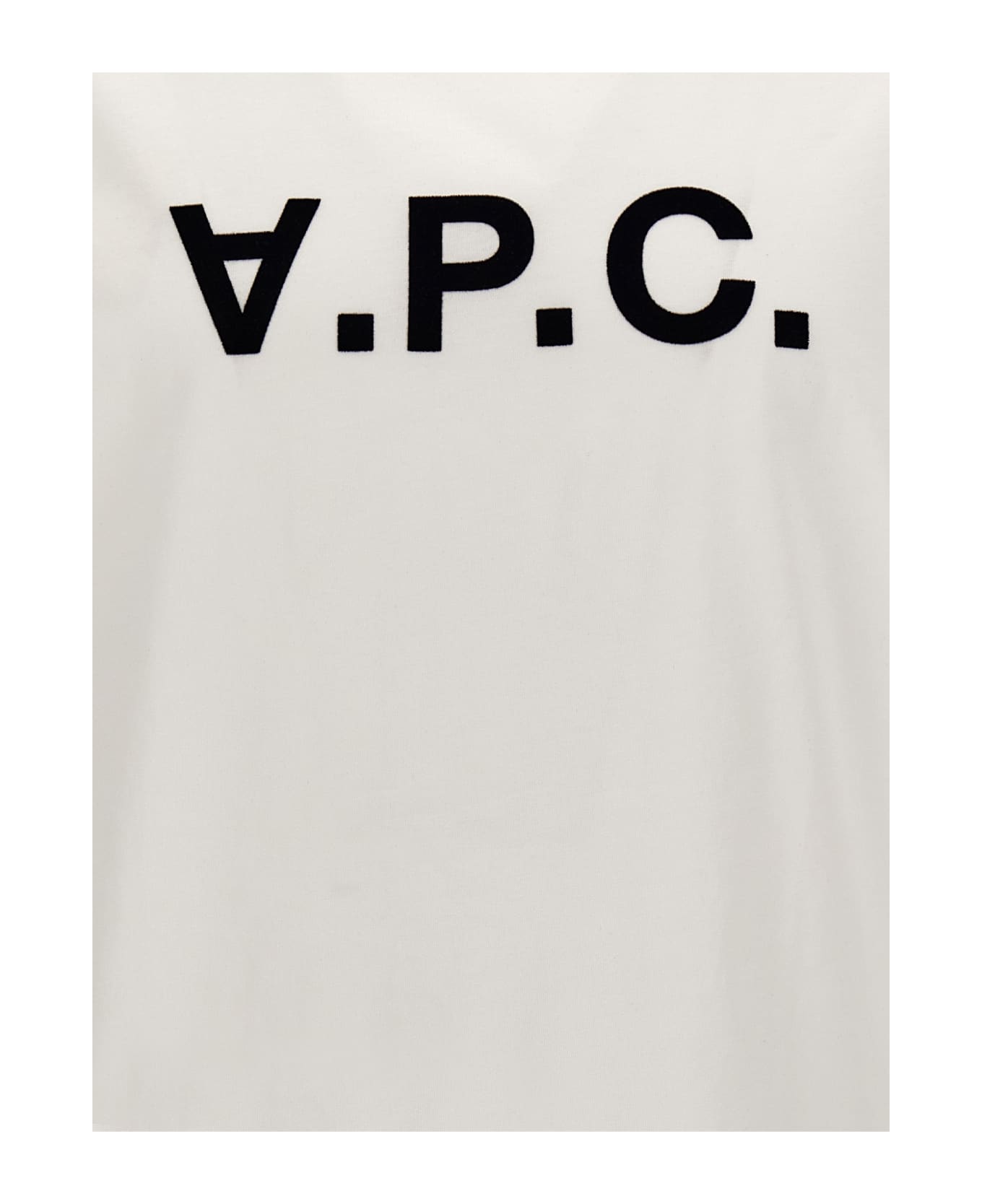 A.P.C. Standard Grand Vpc Logo T-shirt - BLANCDARKNAVY