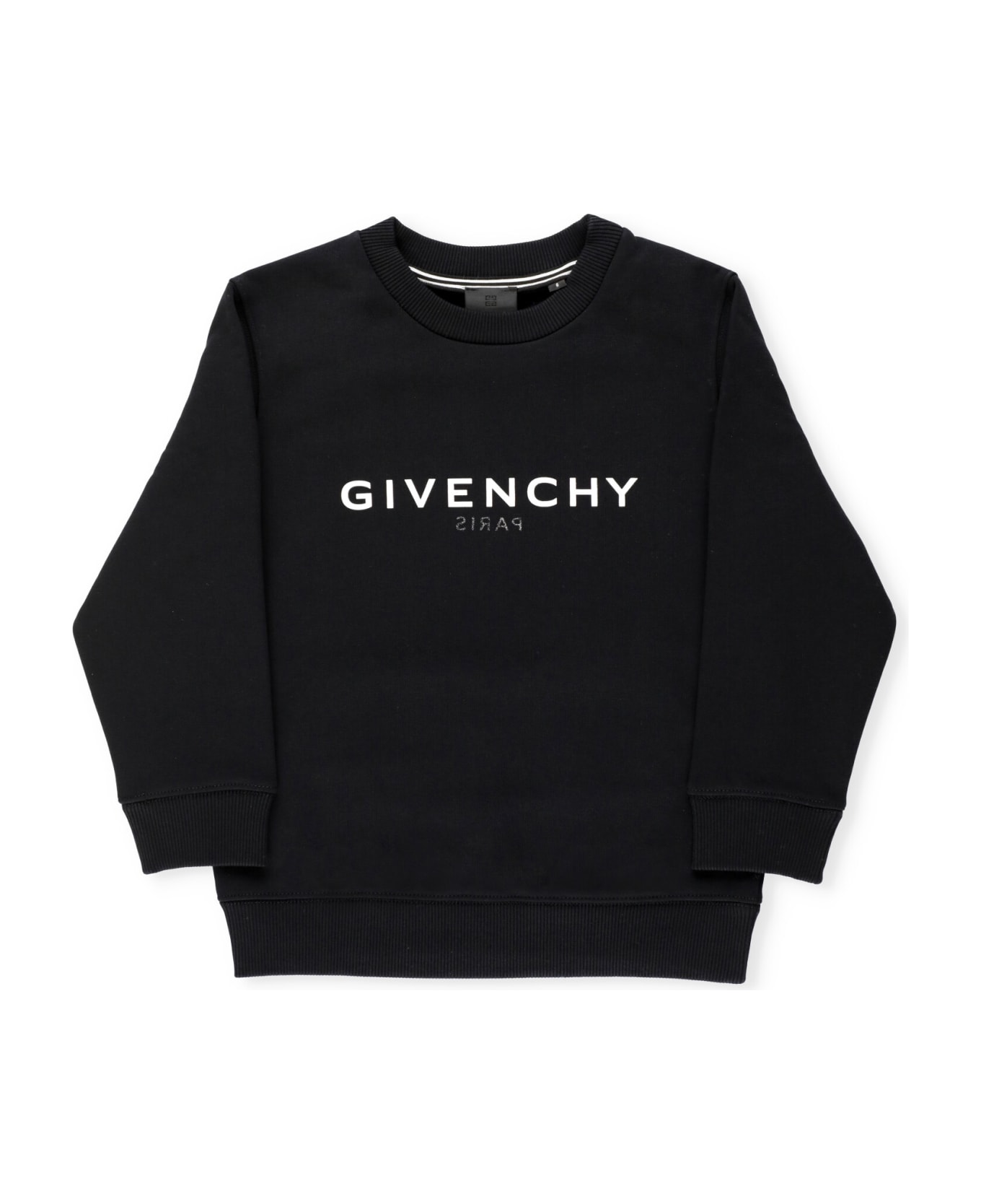Givenchy Reverse Logo Sweatshirt - BLACK ニットウェア＆スウェットシャツ