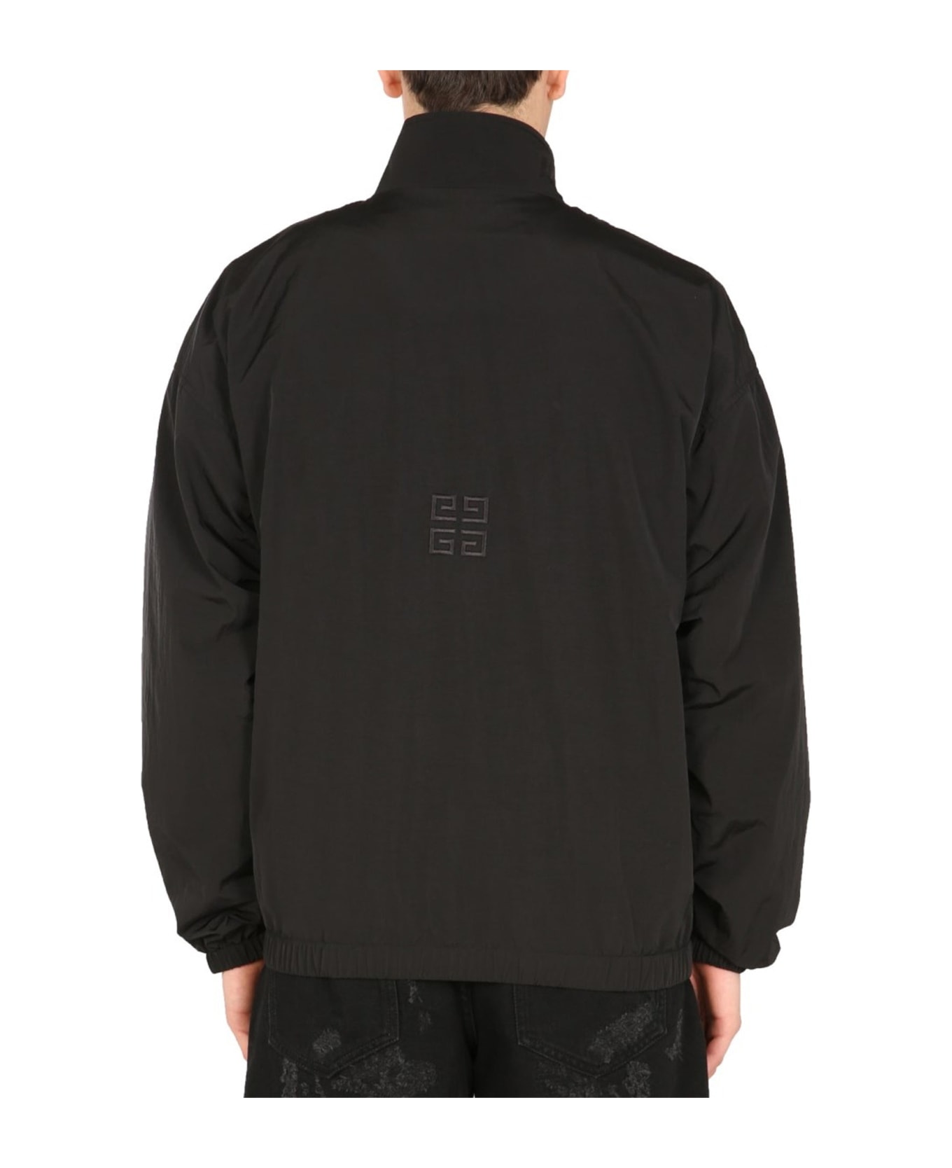 Givenchy Logo Windbreaker Jacket - Black ジャケット