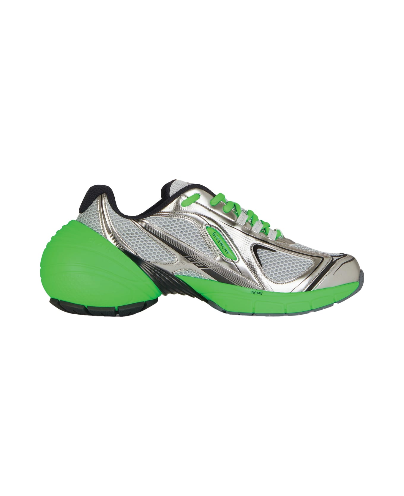 Givenchy Green And Silver Tk-mx Runner Sneakers | italist