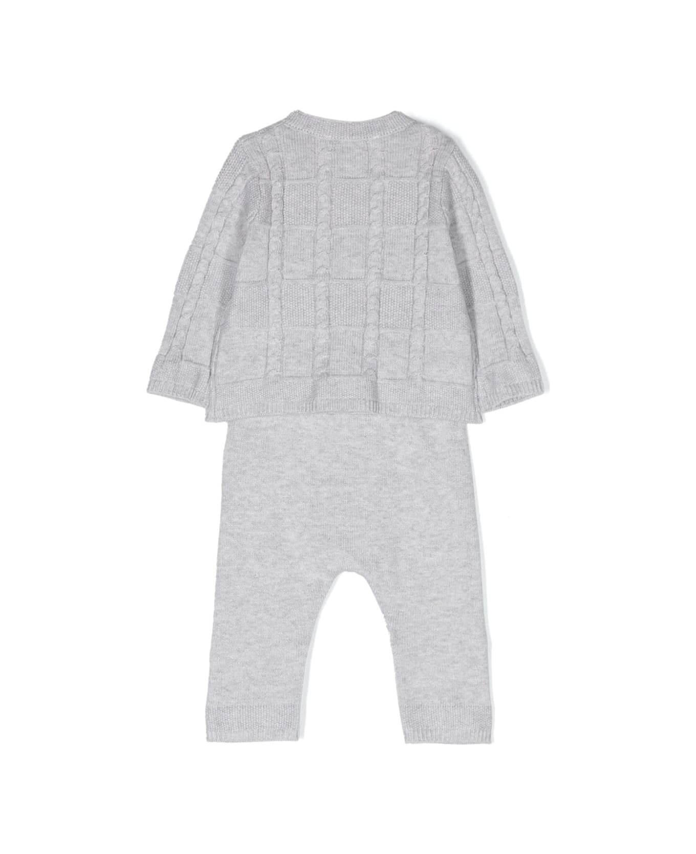Tartine et Chocolat Set With Trousers - Gray