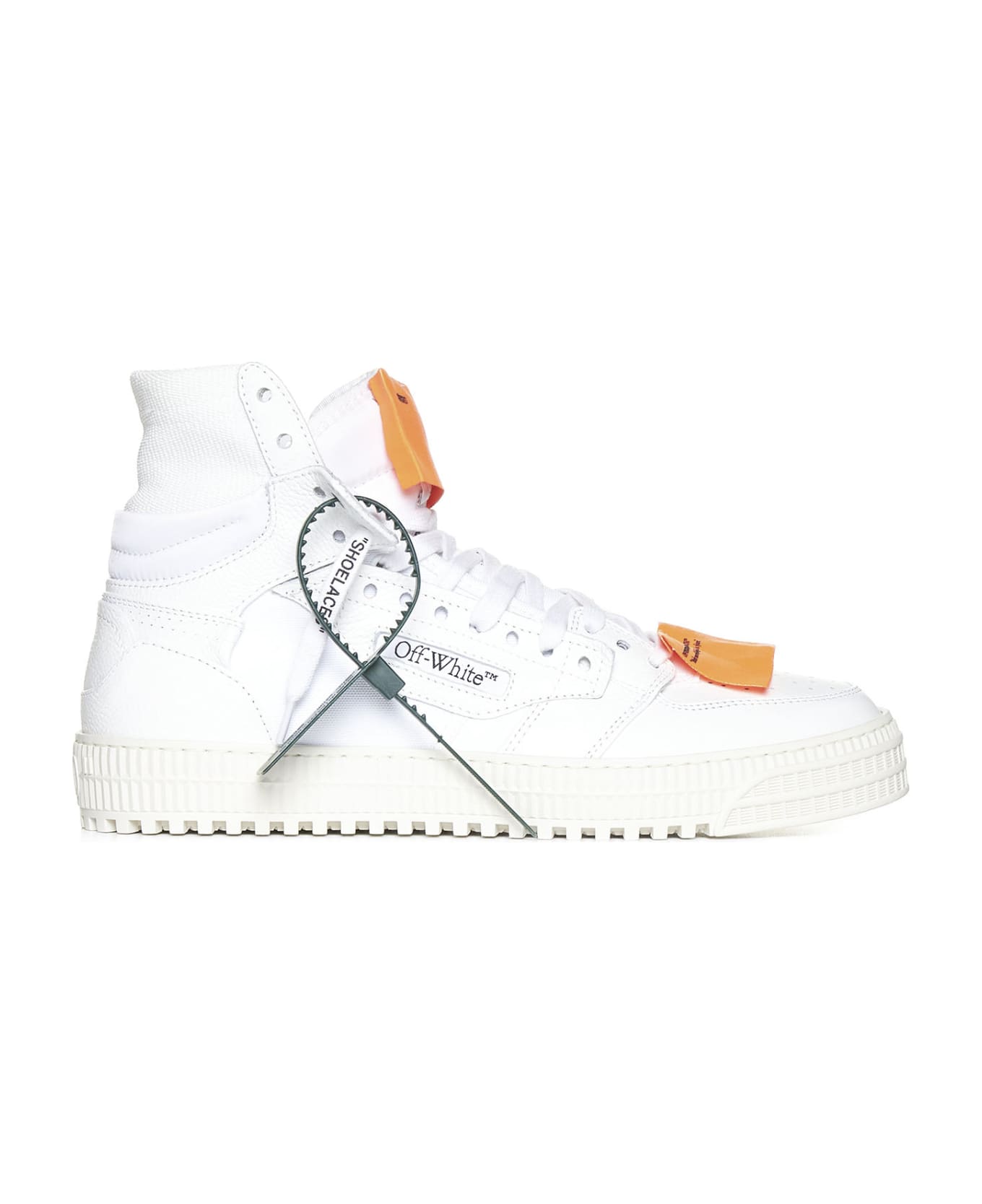 Off-White Sneakers - White orange