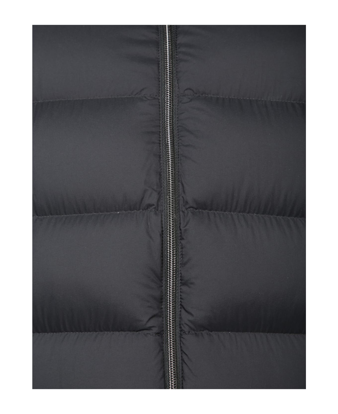 Herno Logo Plaque Padded Jacket - Black