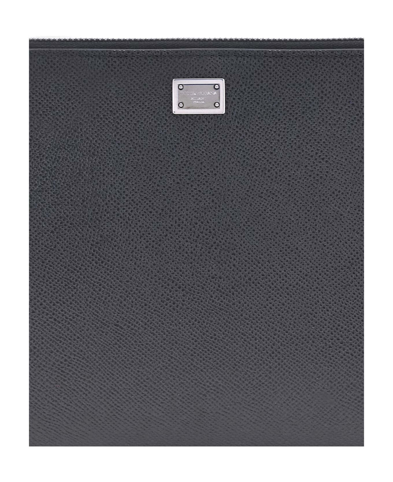 Dolce 
Gabbana Leather Pouch