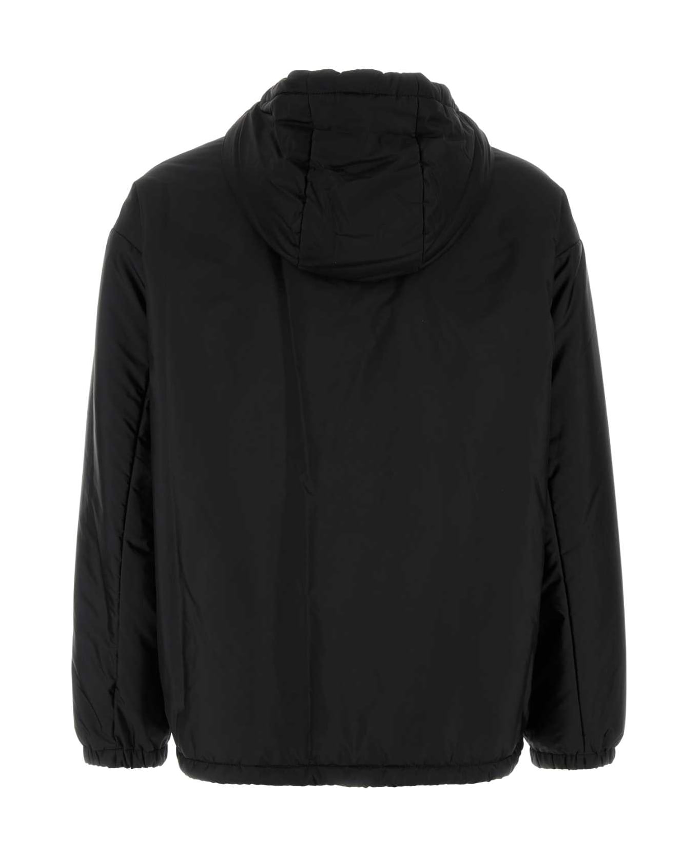 Prada Black Re-nylon Padded Jacket - NERO