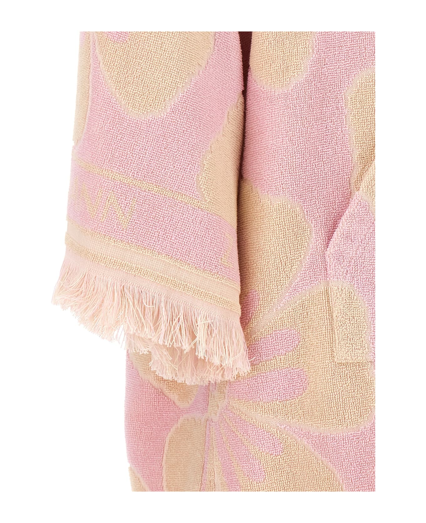 Zimmermann 'pop Hooded Towel Mini' Dress - Pink