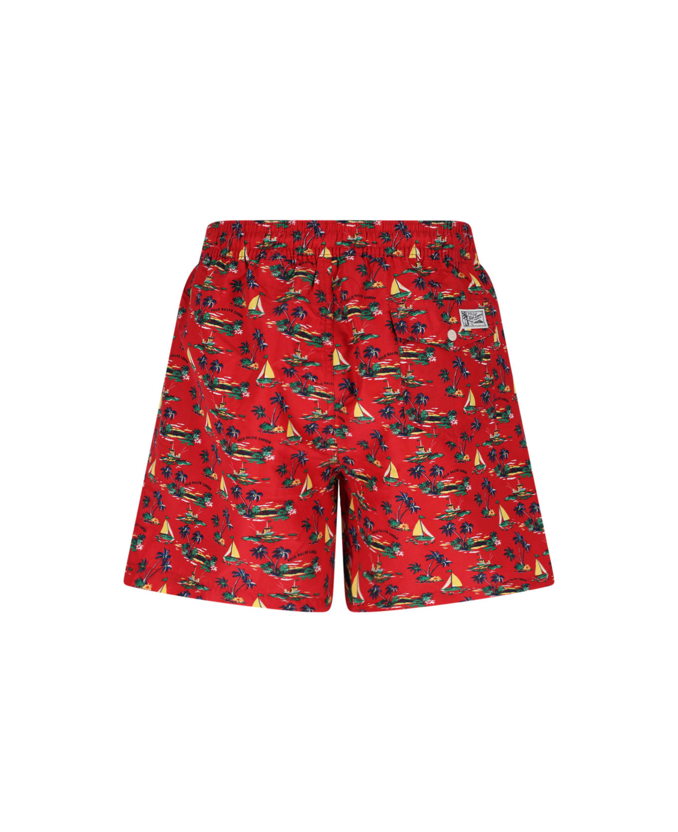 Polo Ralph Lauren 
traveler
 Swim Shorts - Red