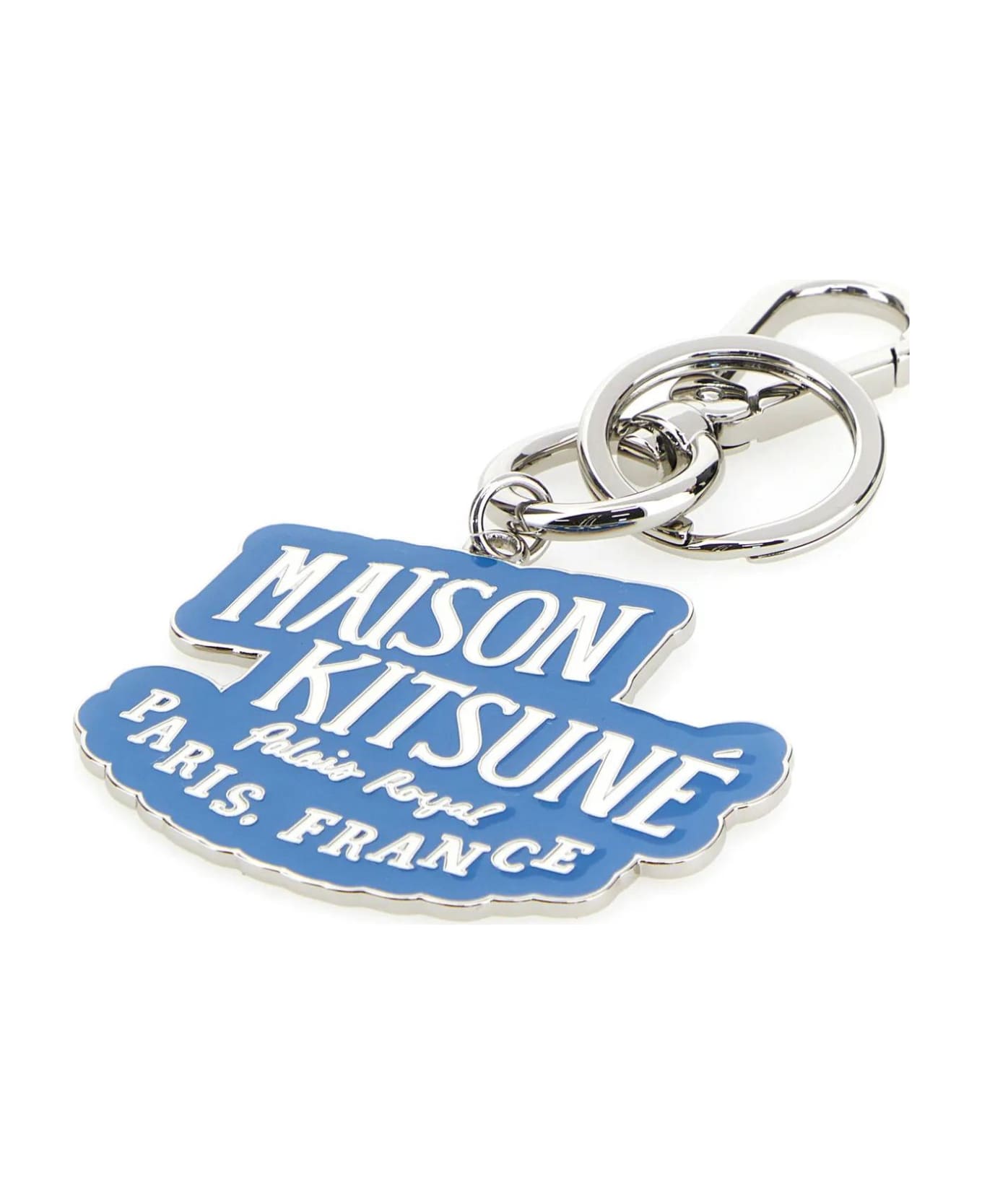 Maison Kitsuné Printed Metal Keyring