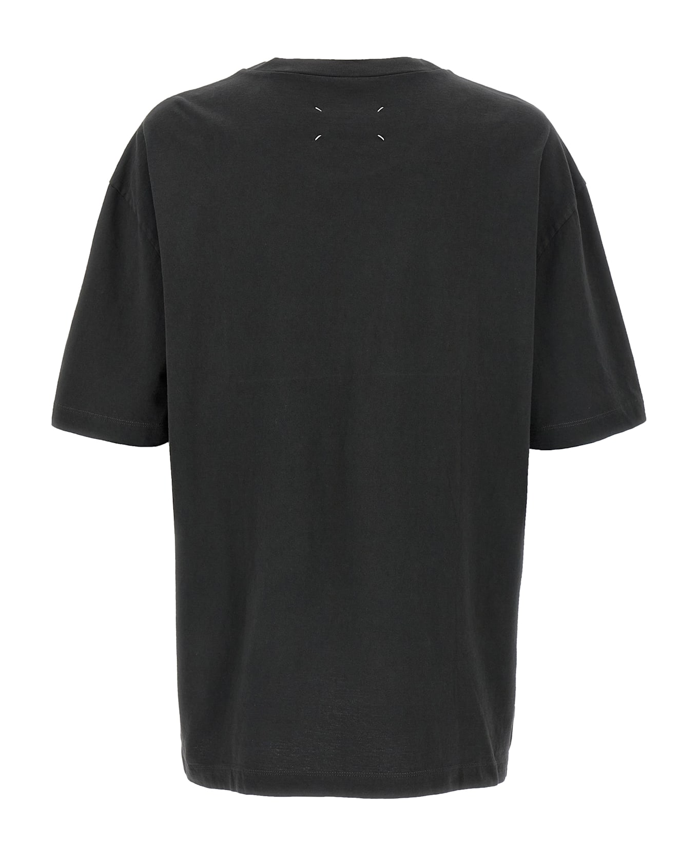 Maison Margiela Used 'numeric Signature Mm6' T-shirt - Gray