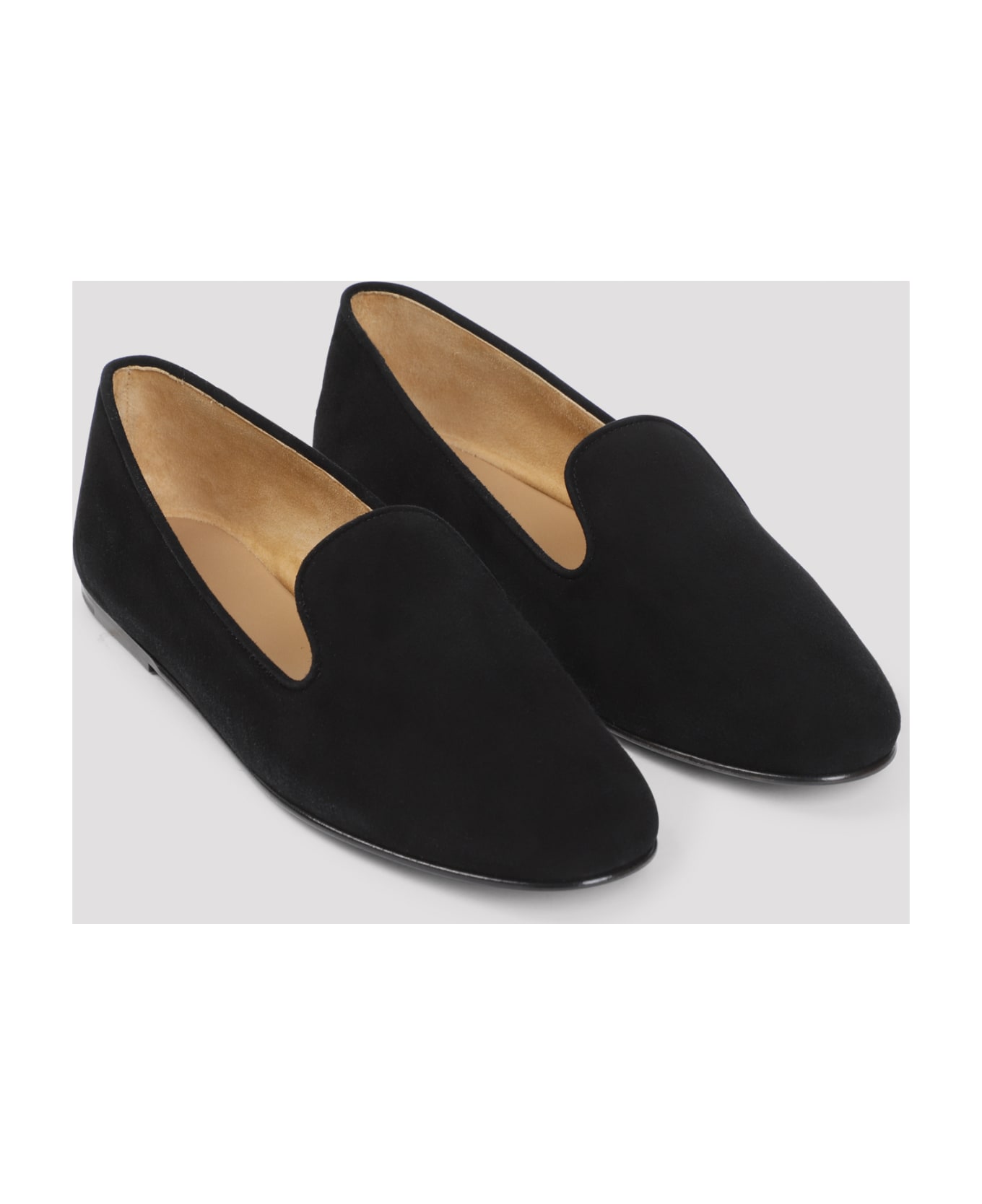 The Row Tippi Loafers - Blk Black