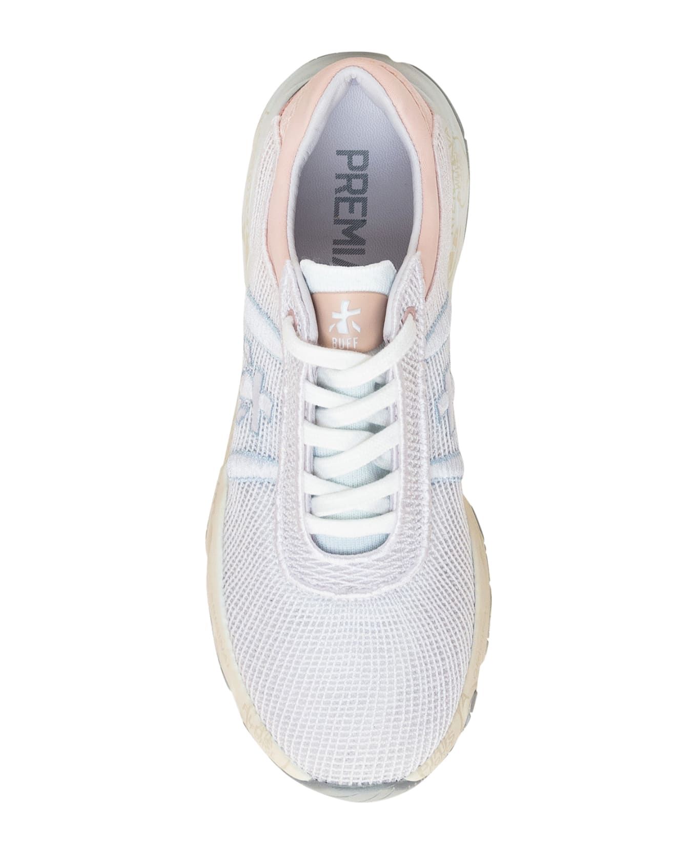 Premiata Buff 6207 - Sneakers - White/pink スニーカー