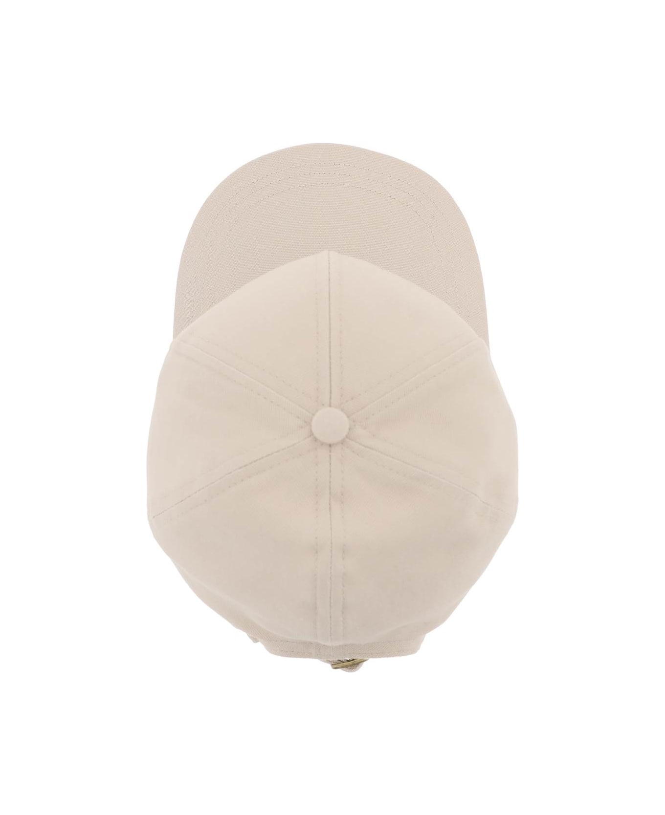 Vivienne Westwood Uni Colour Baseball Cap With Orb Embroidery - SAND (Beige)