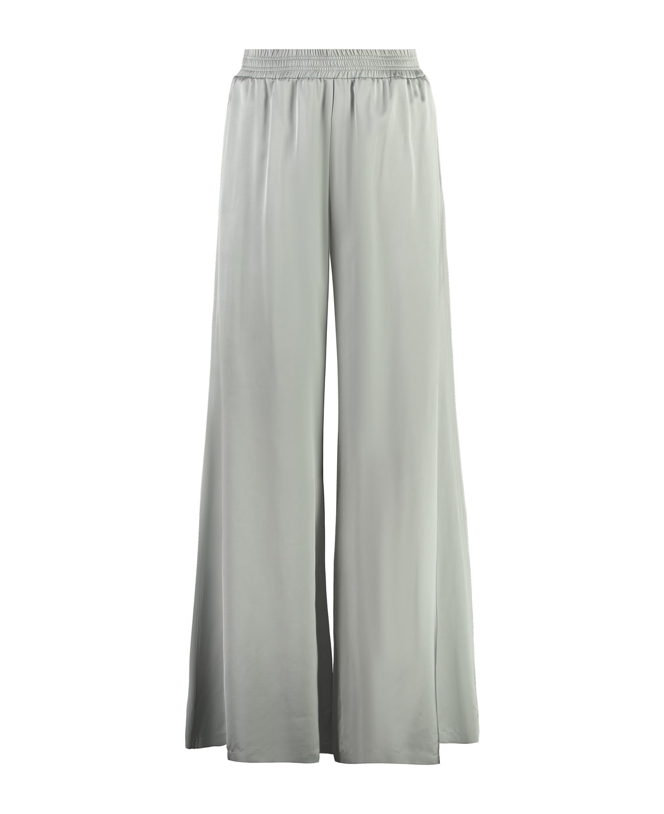 Fabiana Filippi High-waist Wide-leg Trousers - Light Grey